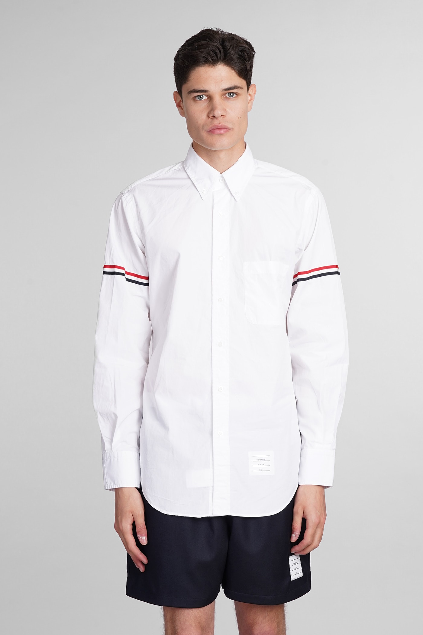 Thom Browne Shirt In White Cotton
