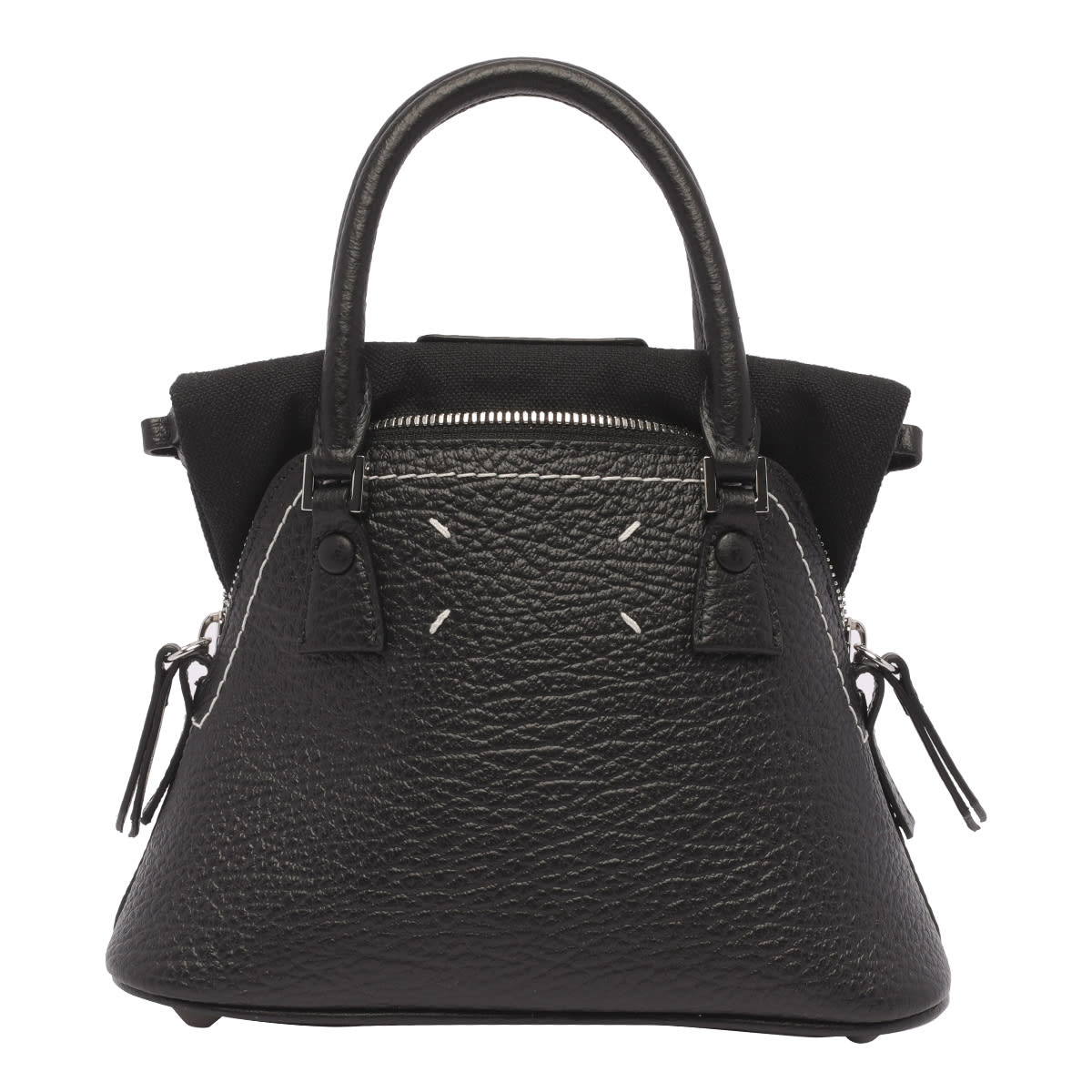 Shop Maison Margiela 5ac Micro Hand Bag In Nero