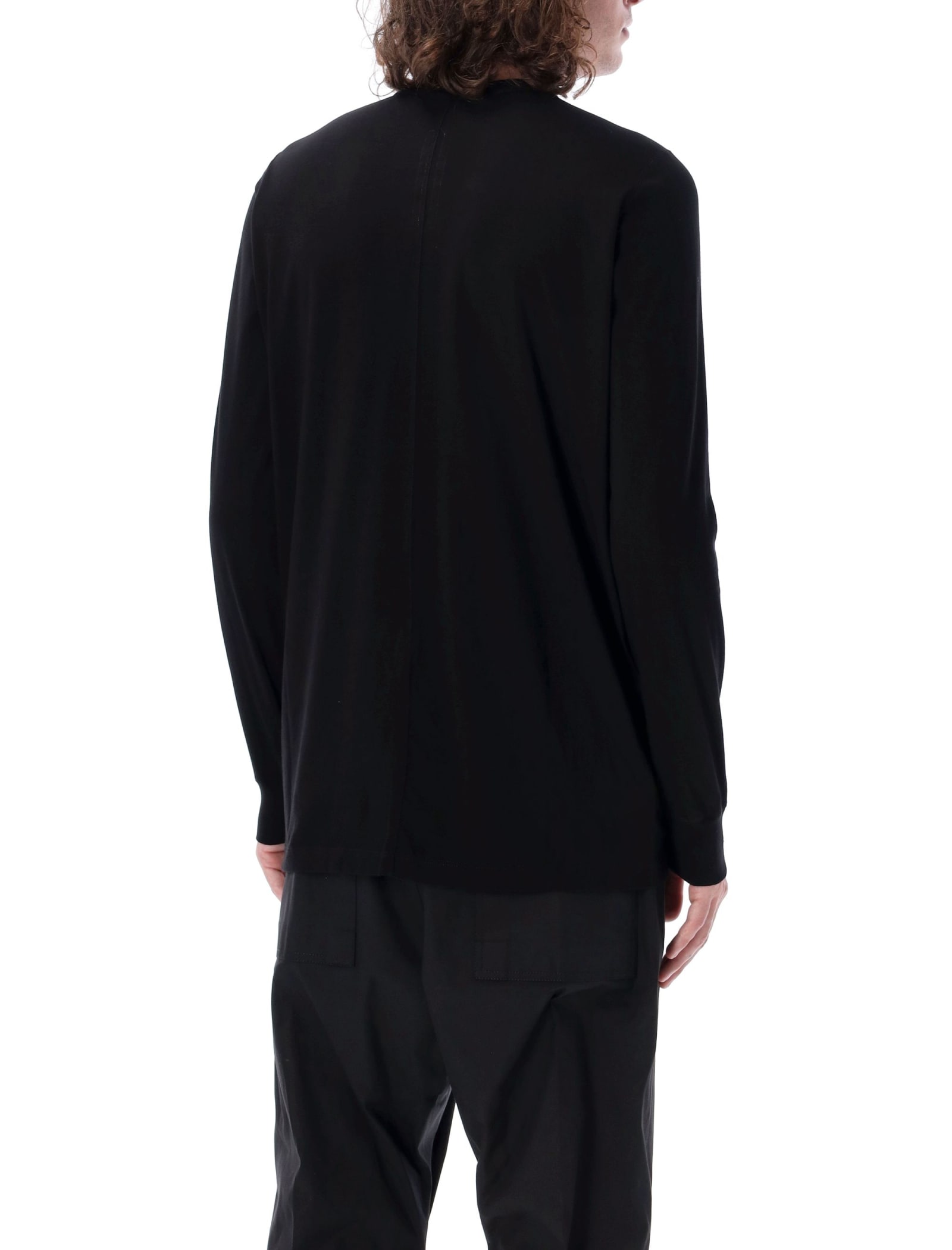 Shop Rick Owens Level T-shirt In Black