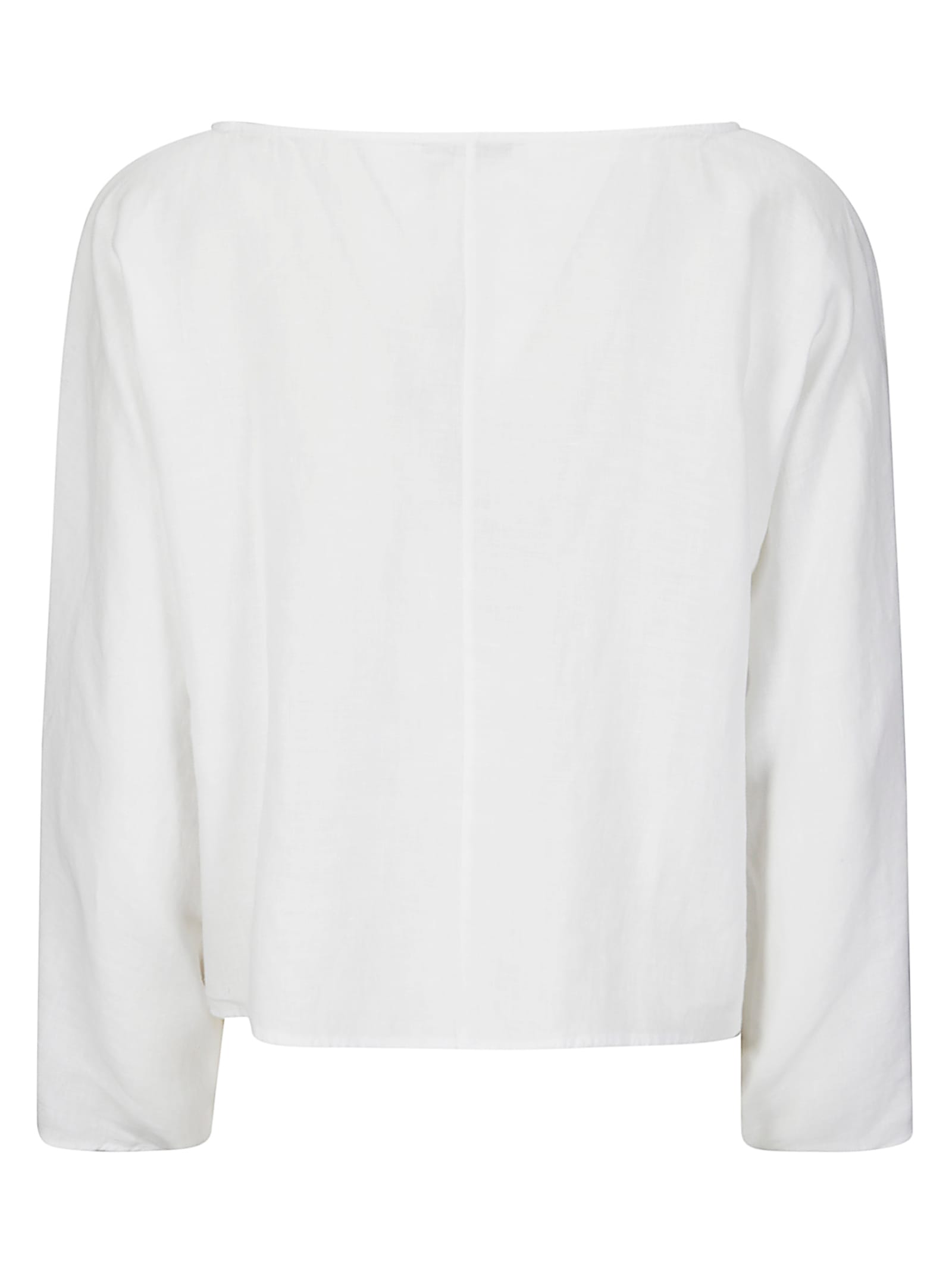Stefano Mortari Crew-neck Linen Tunic