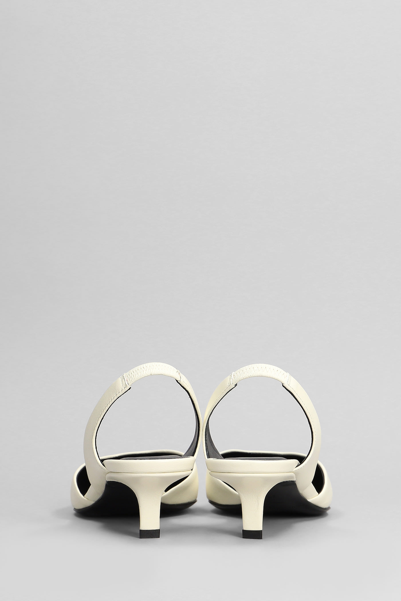 Loulou Studio 50mm Akila Pumps In Beige