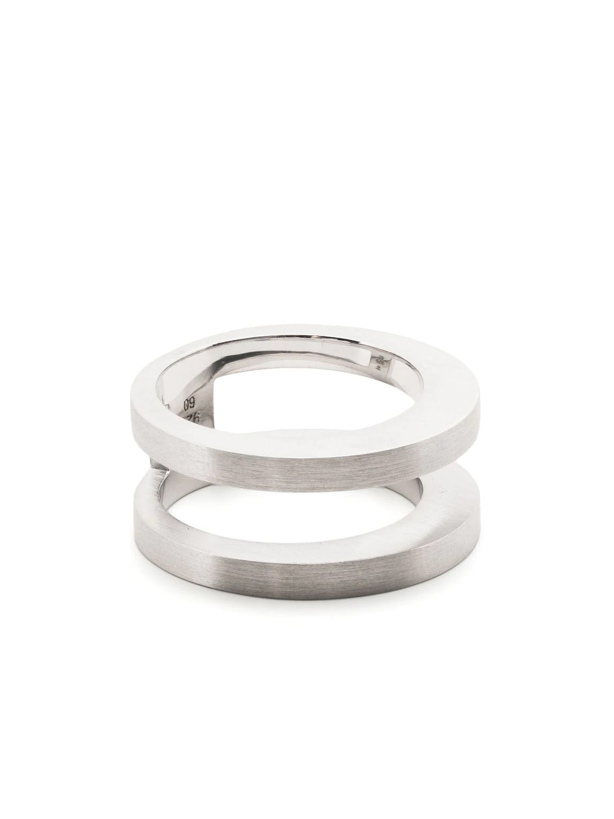 Shop Tom Wood Vault Double In Sterling Silver