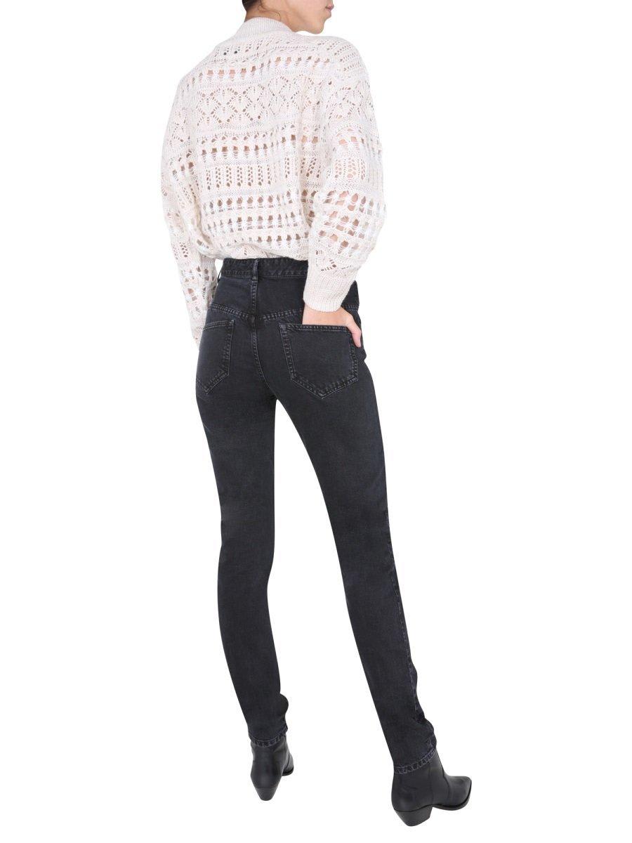 Shop Isabel Marant Nominic Jeans In Black