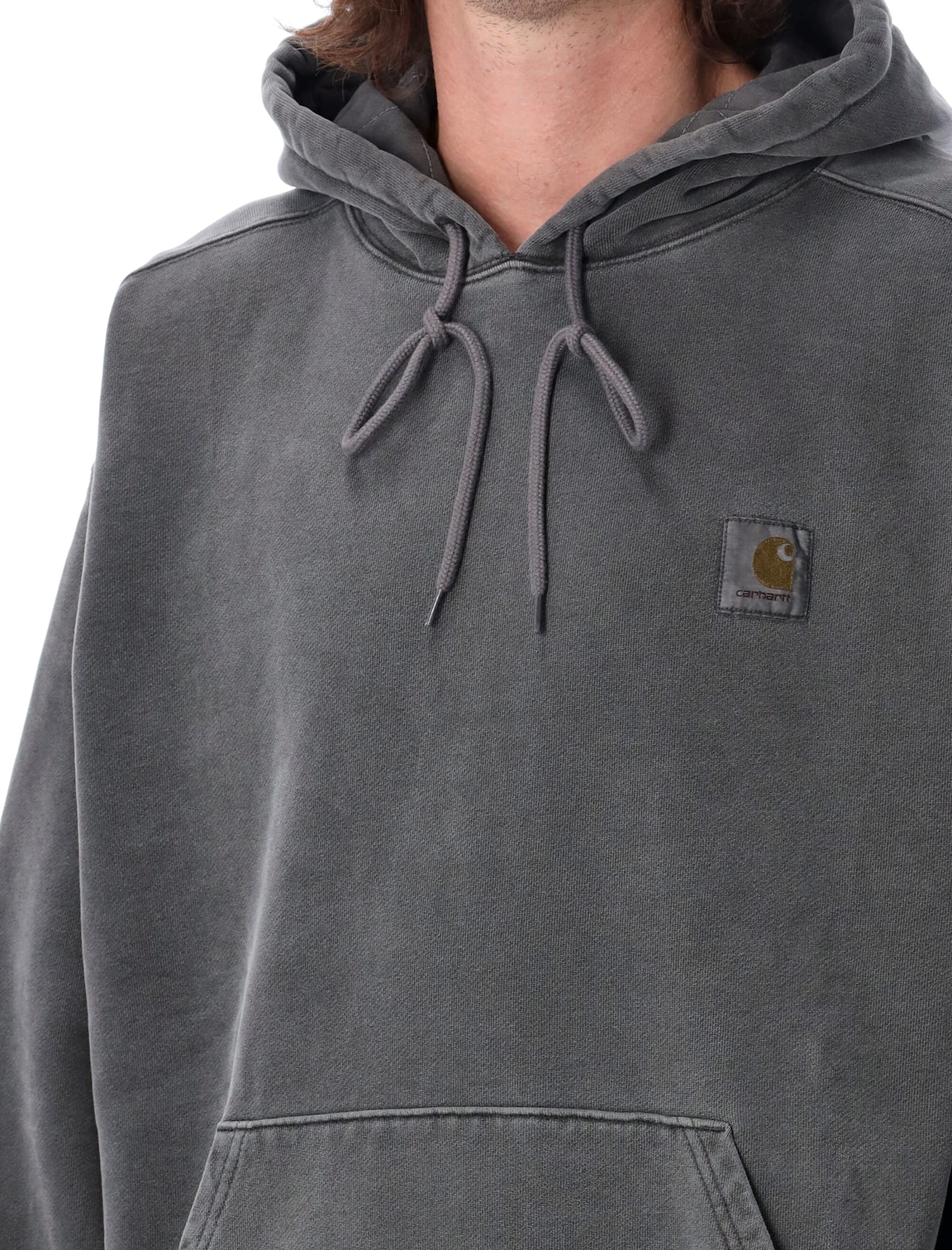 Shop Carhartt Hooded Vista Sweat In Graphite