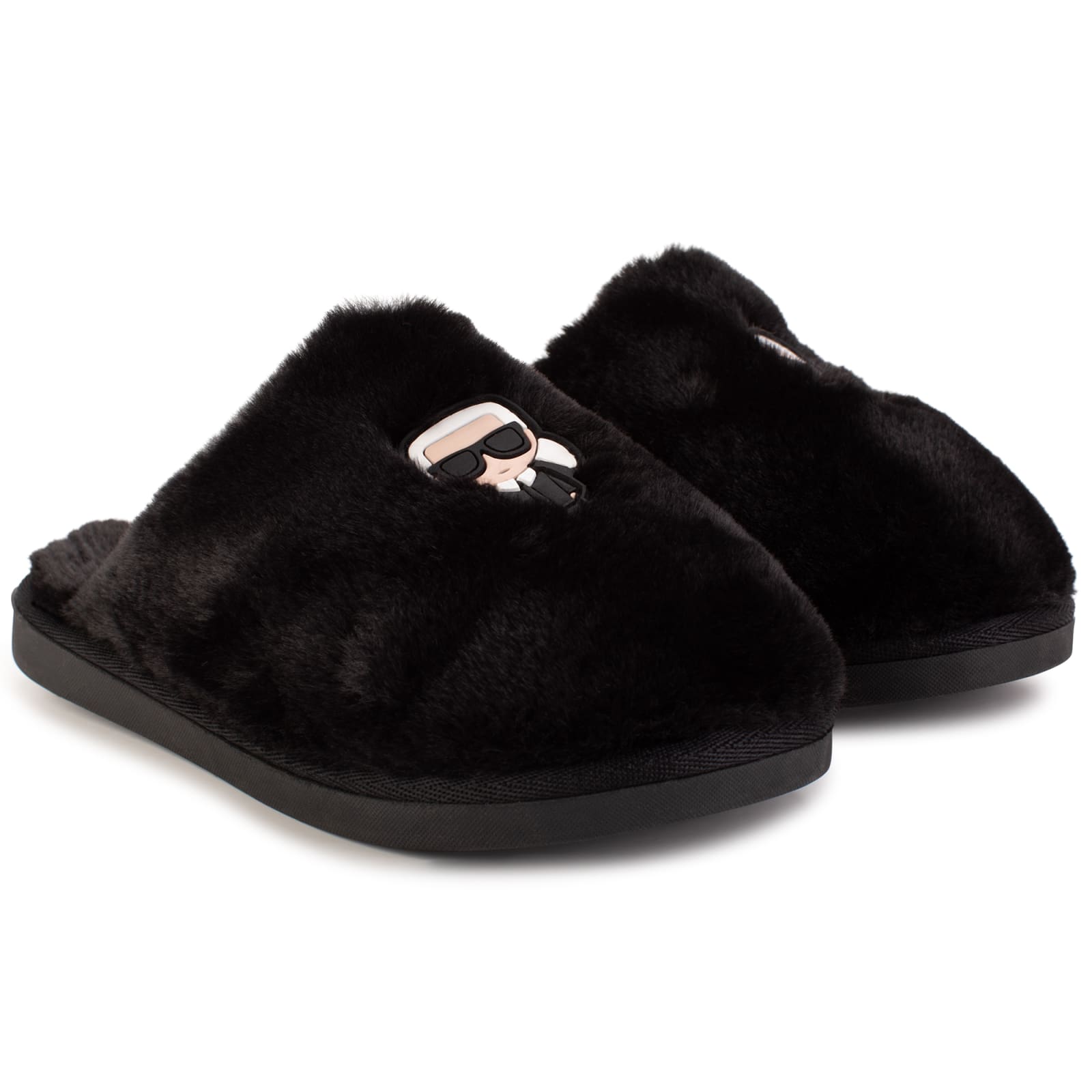 KARL LAGERFELD SLIPPERS WITH LOGO