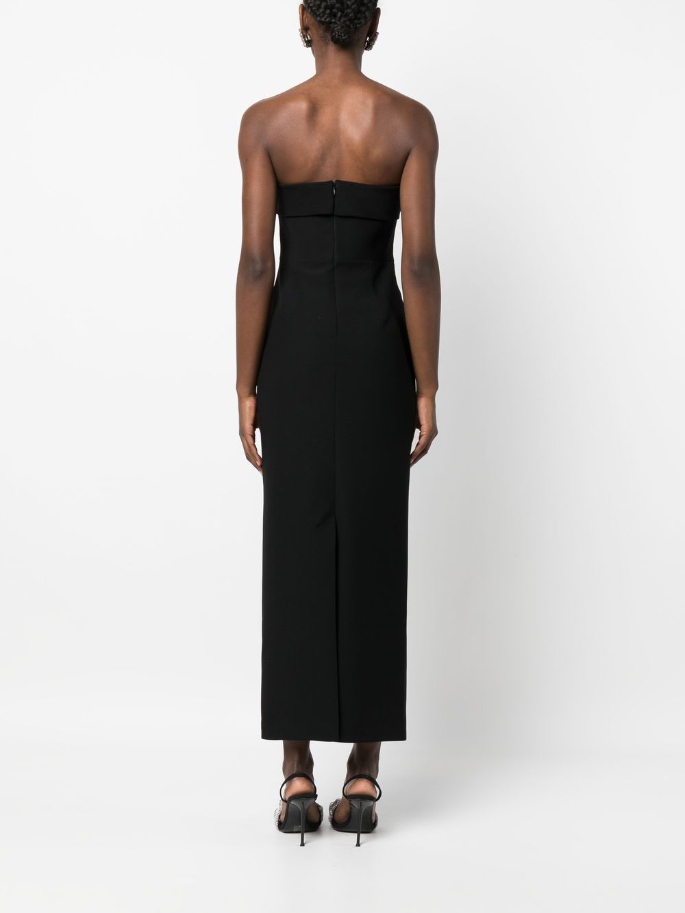 New Arrivals Strapless Evening Gown Long Dress In Black