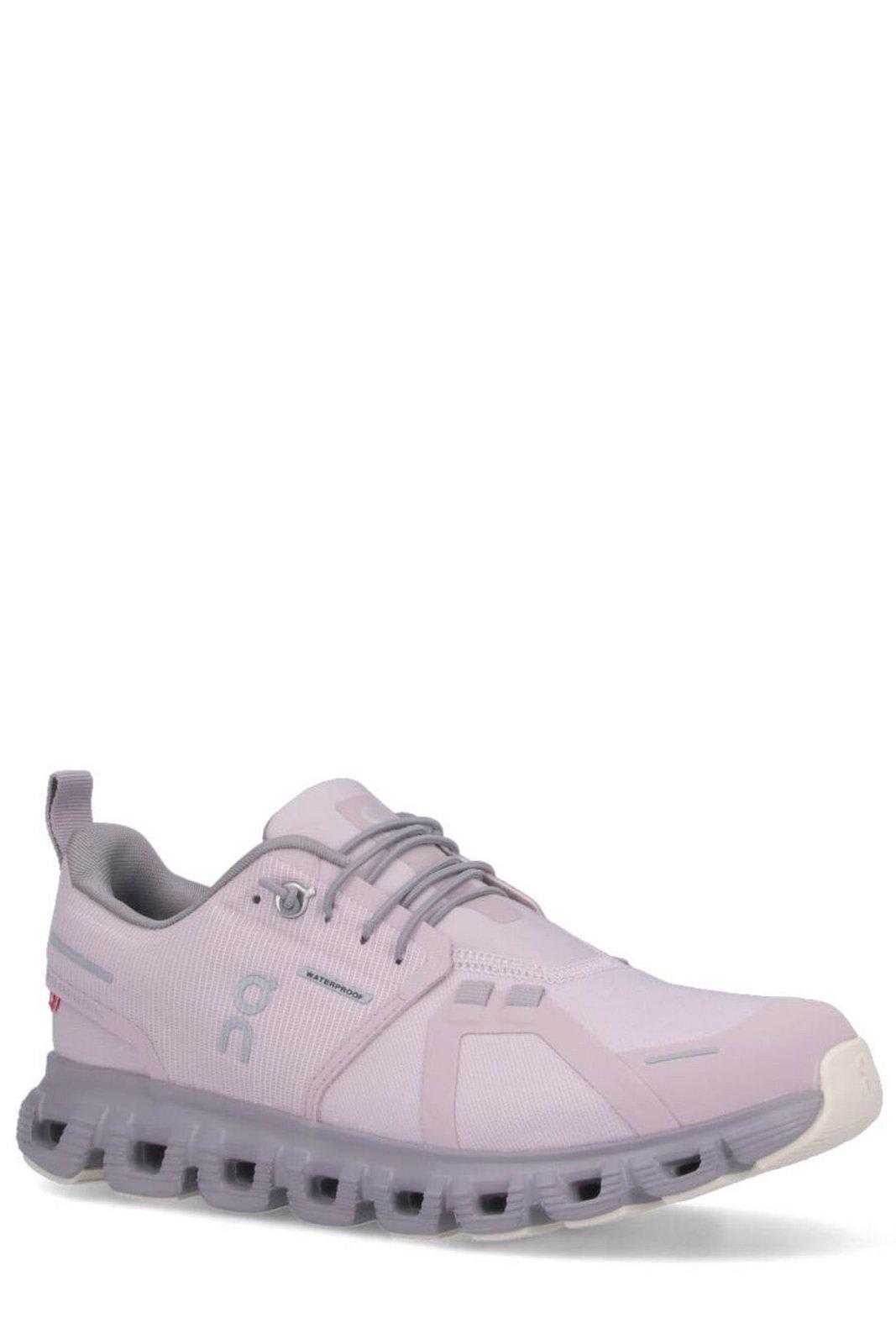 On Cloud 6 Panelled Mesh Sneakers In Purple