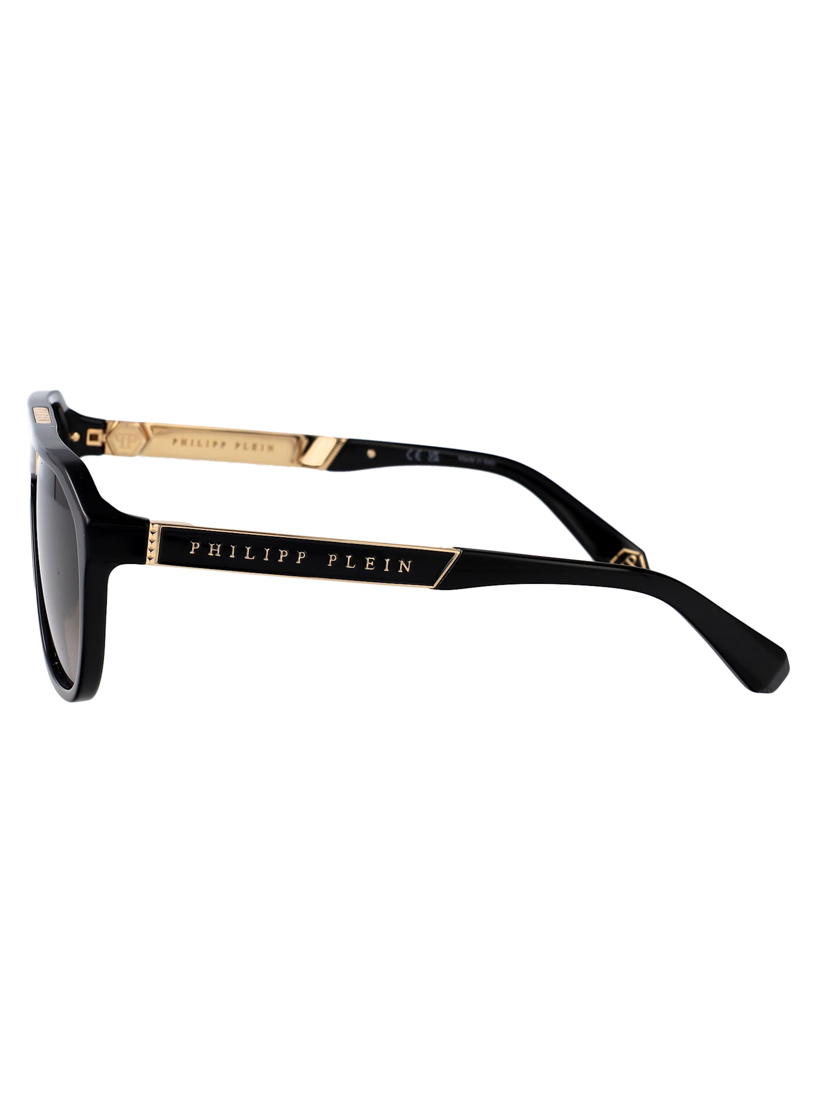 Philipp Plein Plein Military Sunglasses In Black