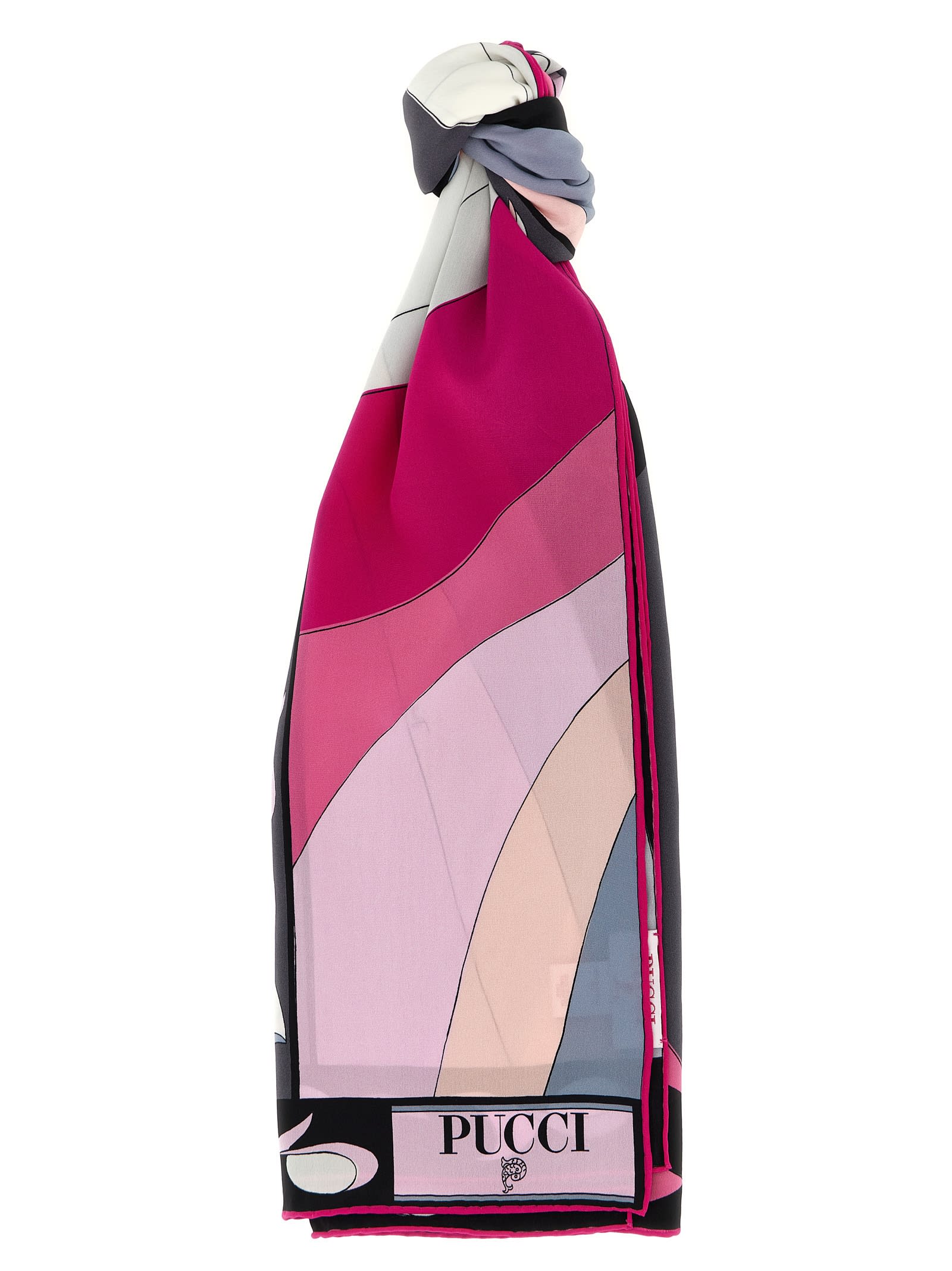 PUCCI MARMO PRINT SCARF