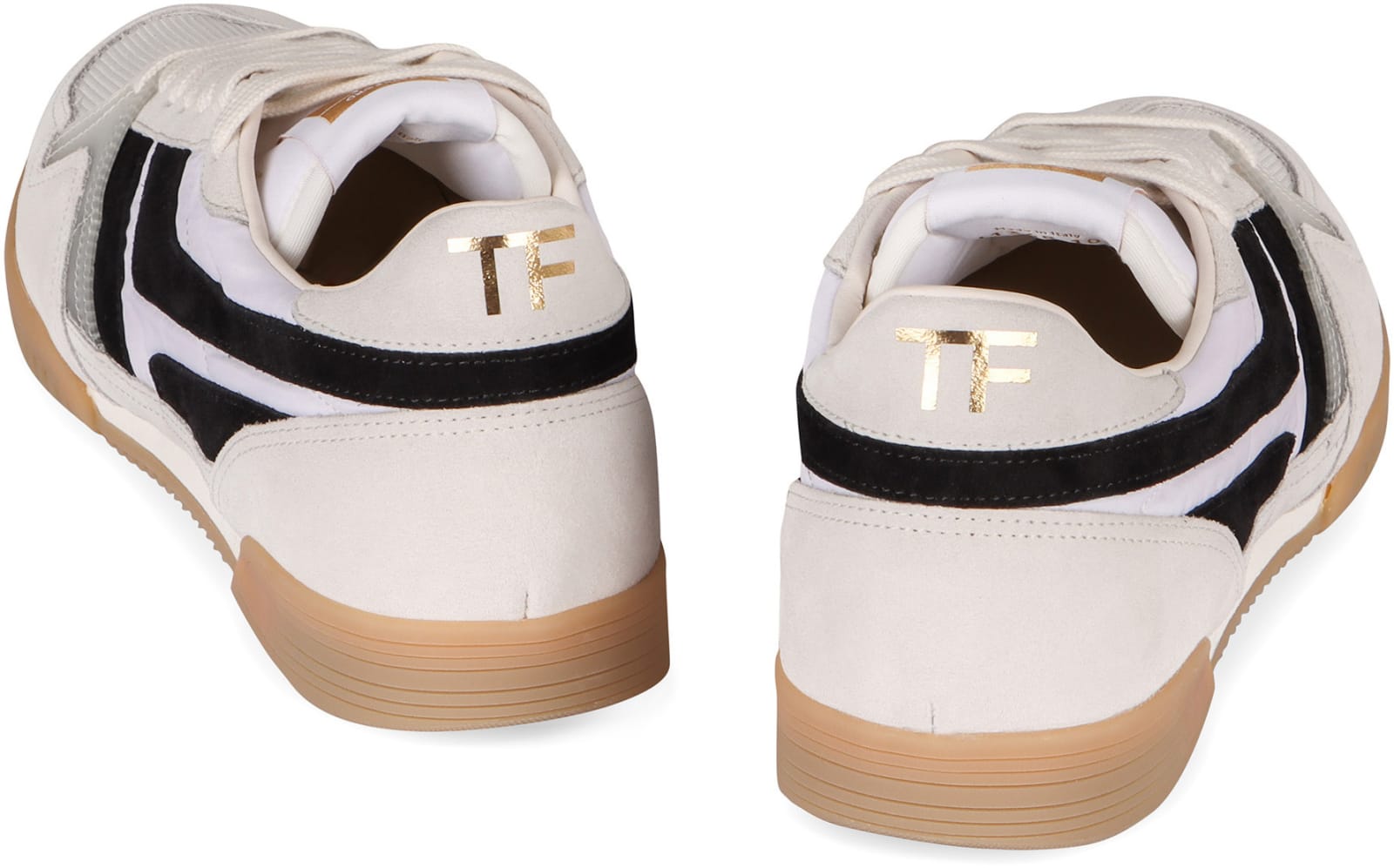 Shop Tom Ford Jackson Low-top Sneakers In White