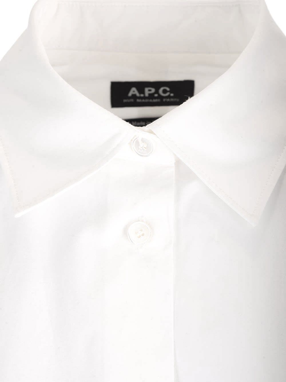 Shop Apc Sophia Shirt In White