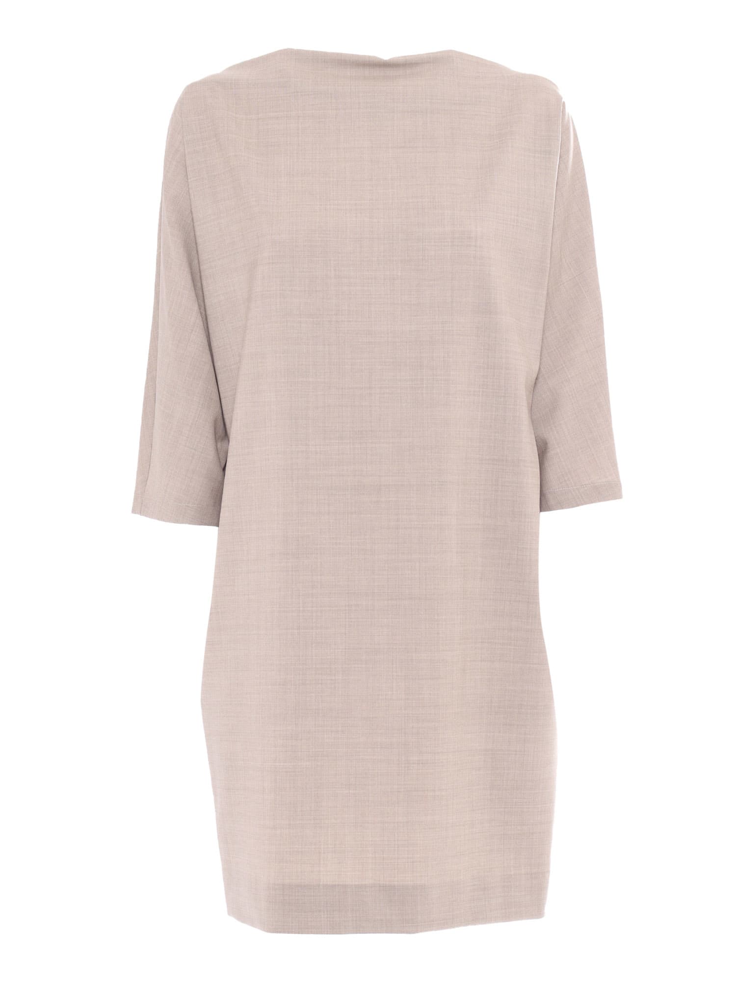 Shop P.a.r.o.s.h Dress In Grey