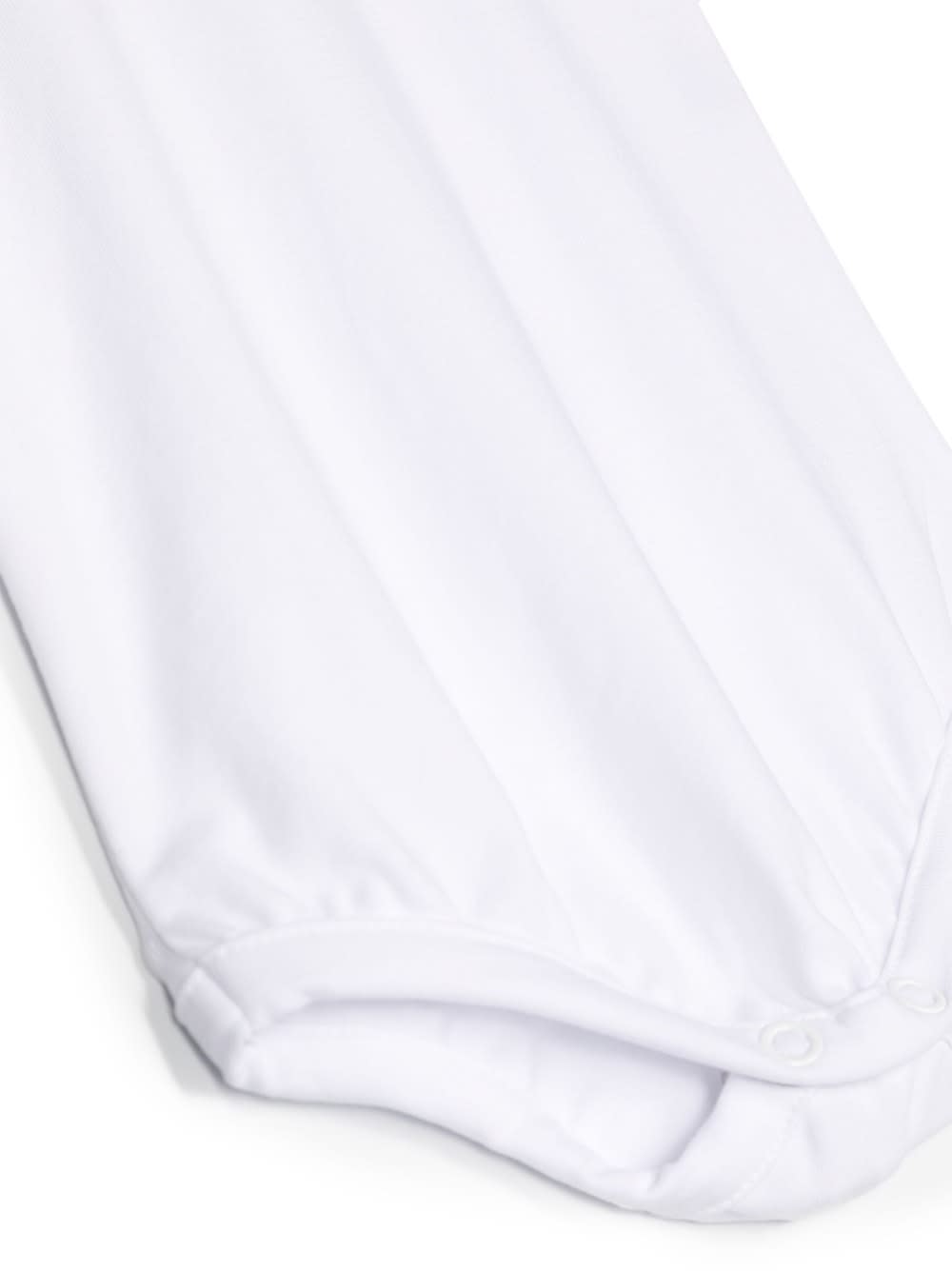 Shop Little Bear Short Sleeved Bodysuit In White