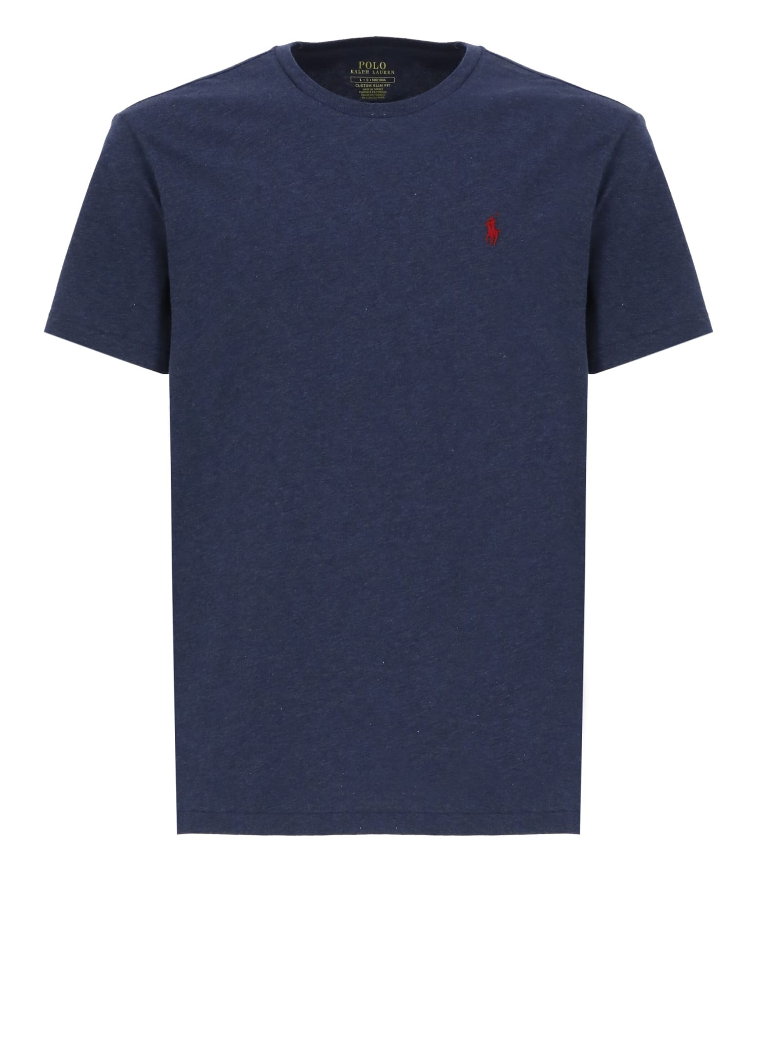 Shop Polo Ralph Lauren T-shirt With Pony In Blu
