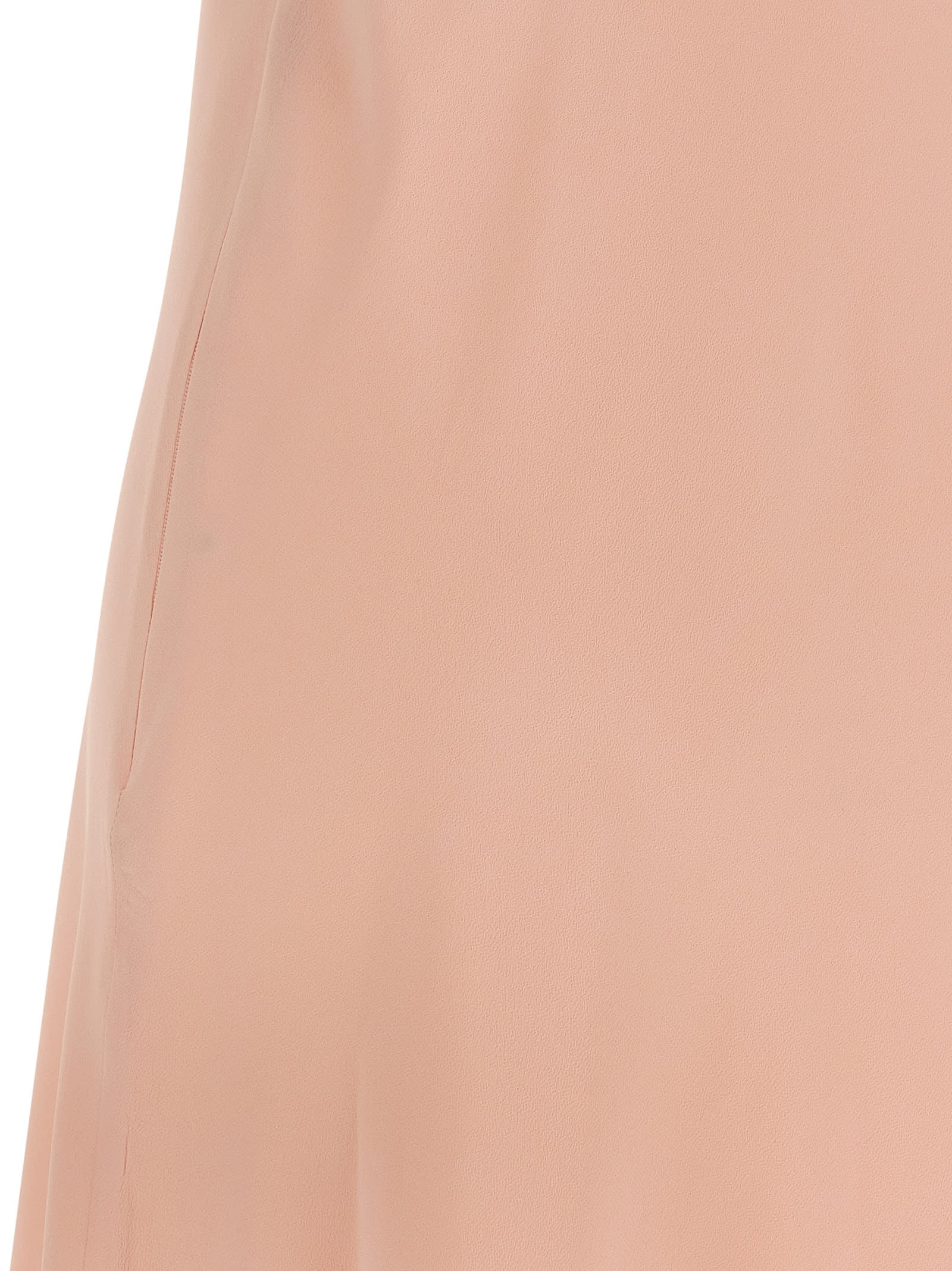 Giovanni Bedin Embellished V-neck Mini Dress In Pink