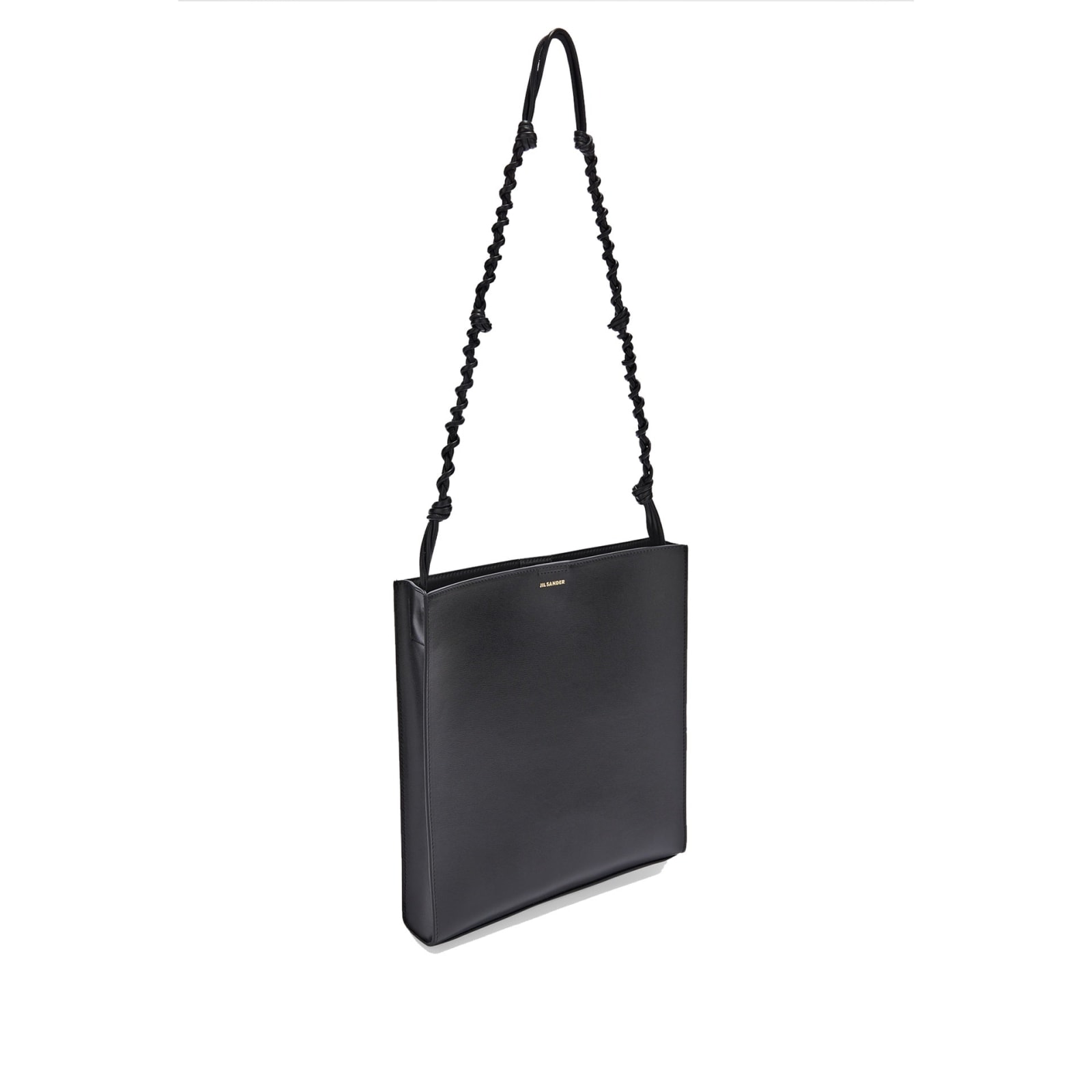 Shop Jil Sander Logo Bag In Black