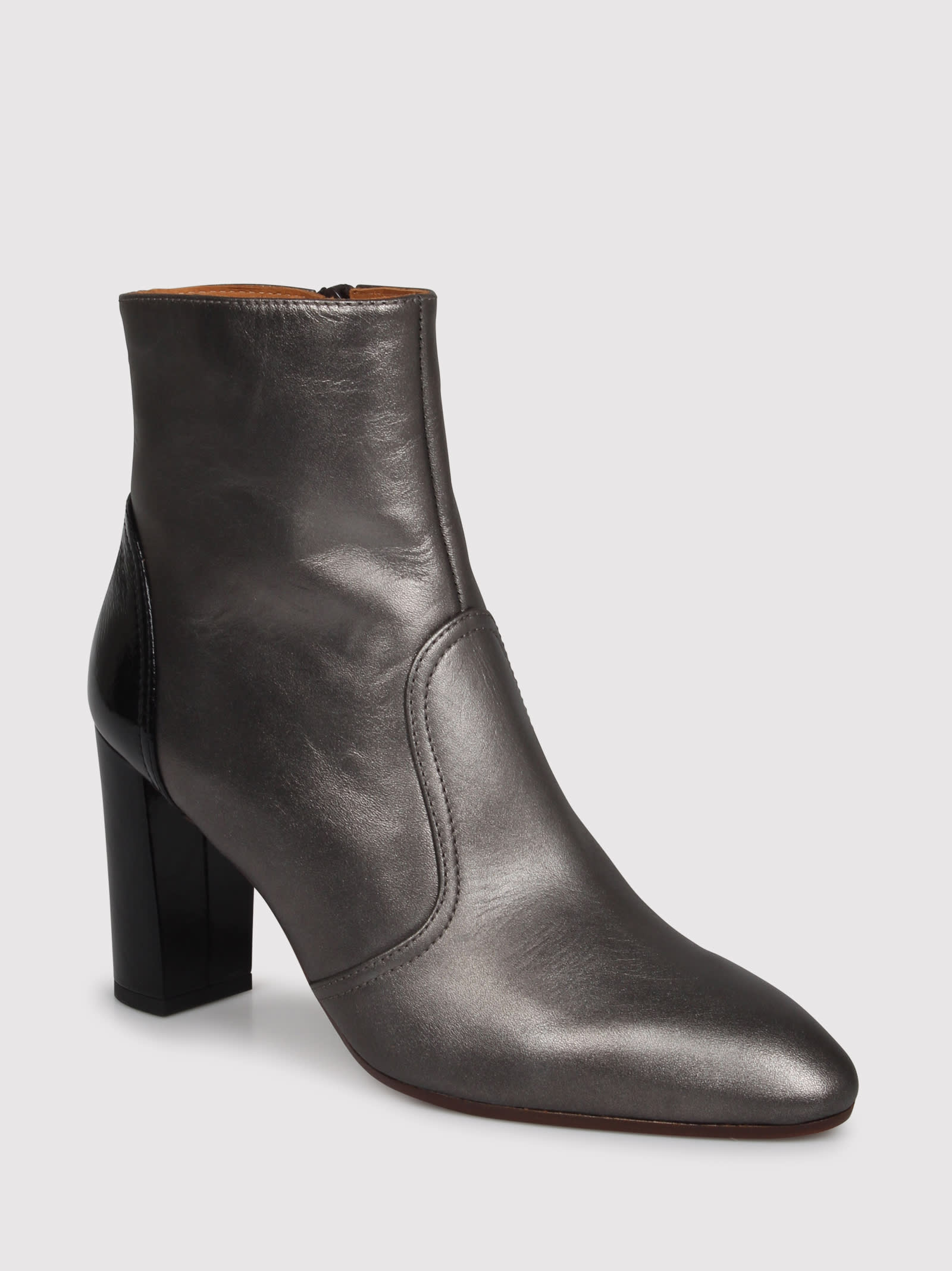 Shop Chie Mihara Eiza Ankle Boots In Grey