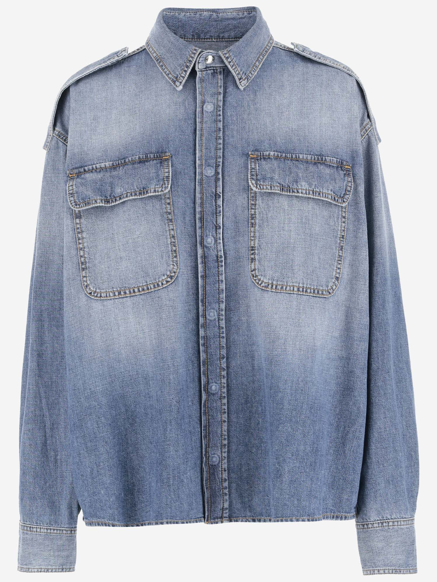 Cotton Denim Shirt