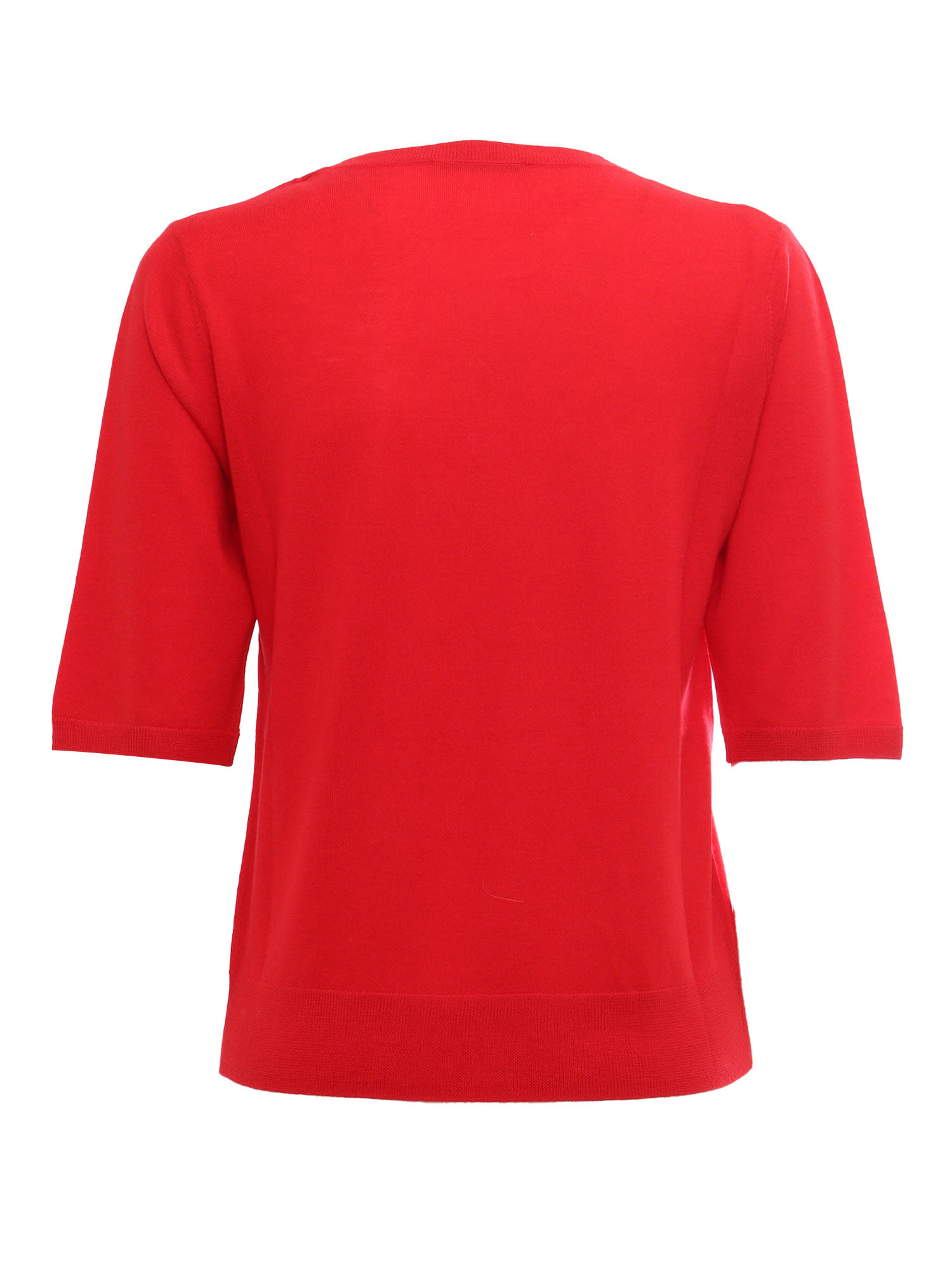 Kangra Cashmere Crewneck Sweater In Red