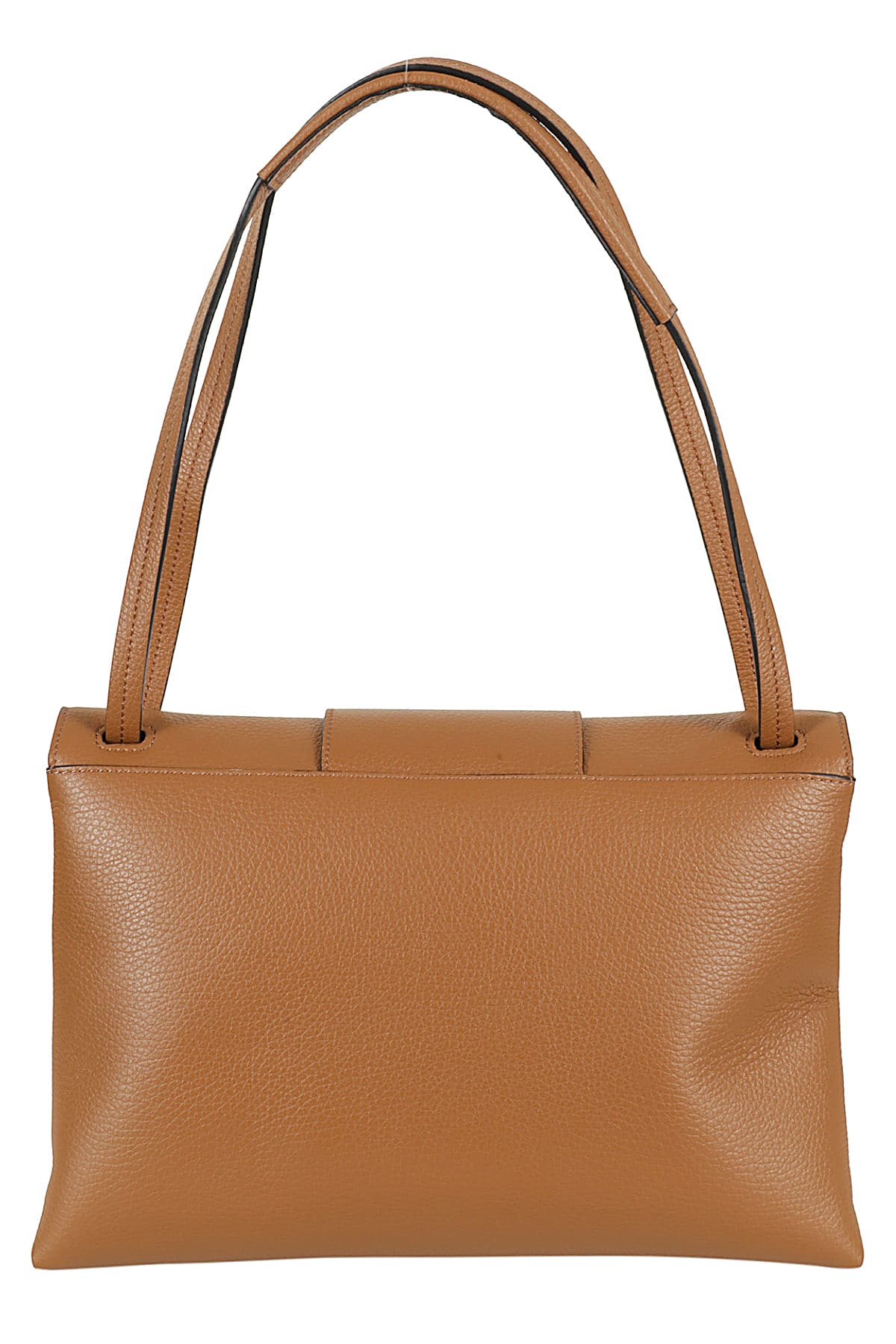 Shop Hogan H Bag Tracolla Media H Embossed In Cognac Scuro