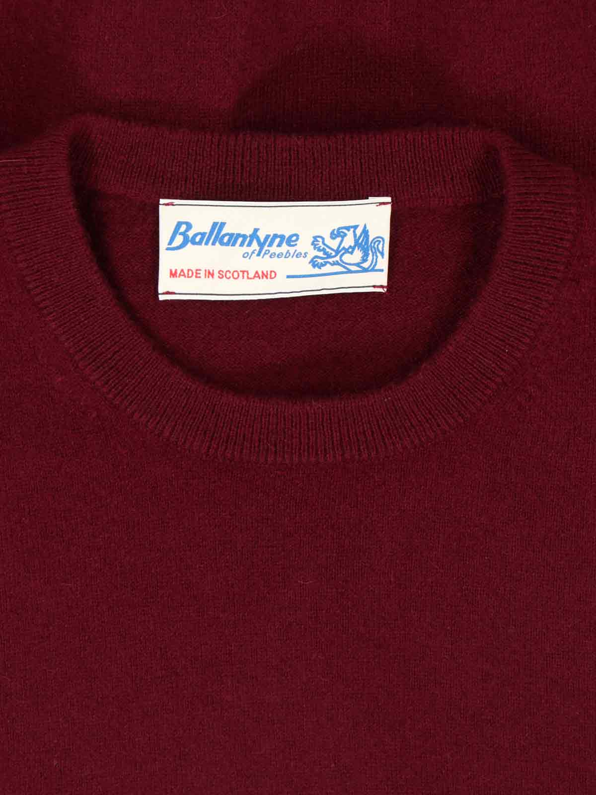 Ballantyne Cashmere Sweater In Red