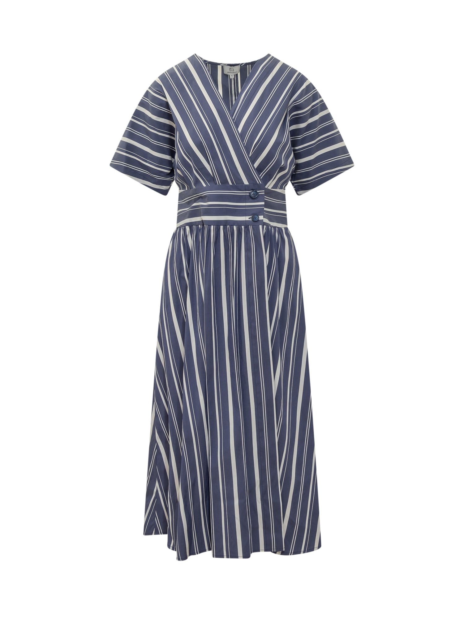 Dress With Striped Pattern