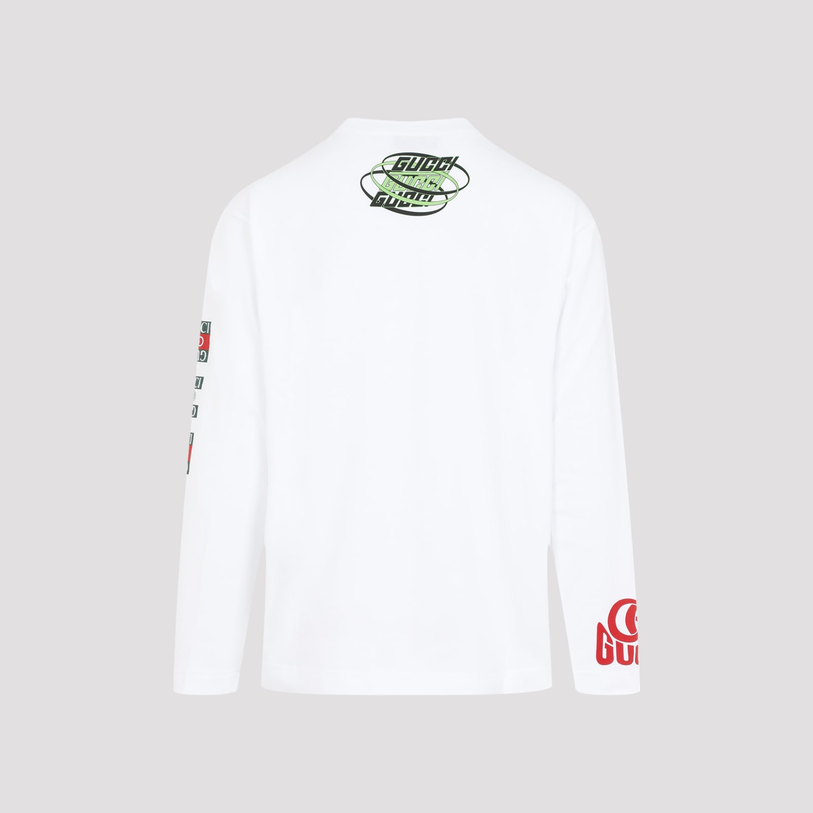 Shop Gucci Cotton T-shirt In White