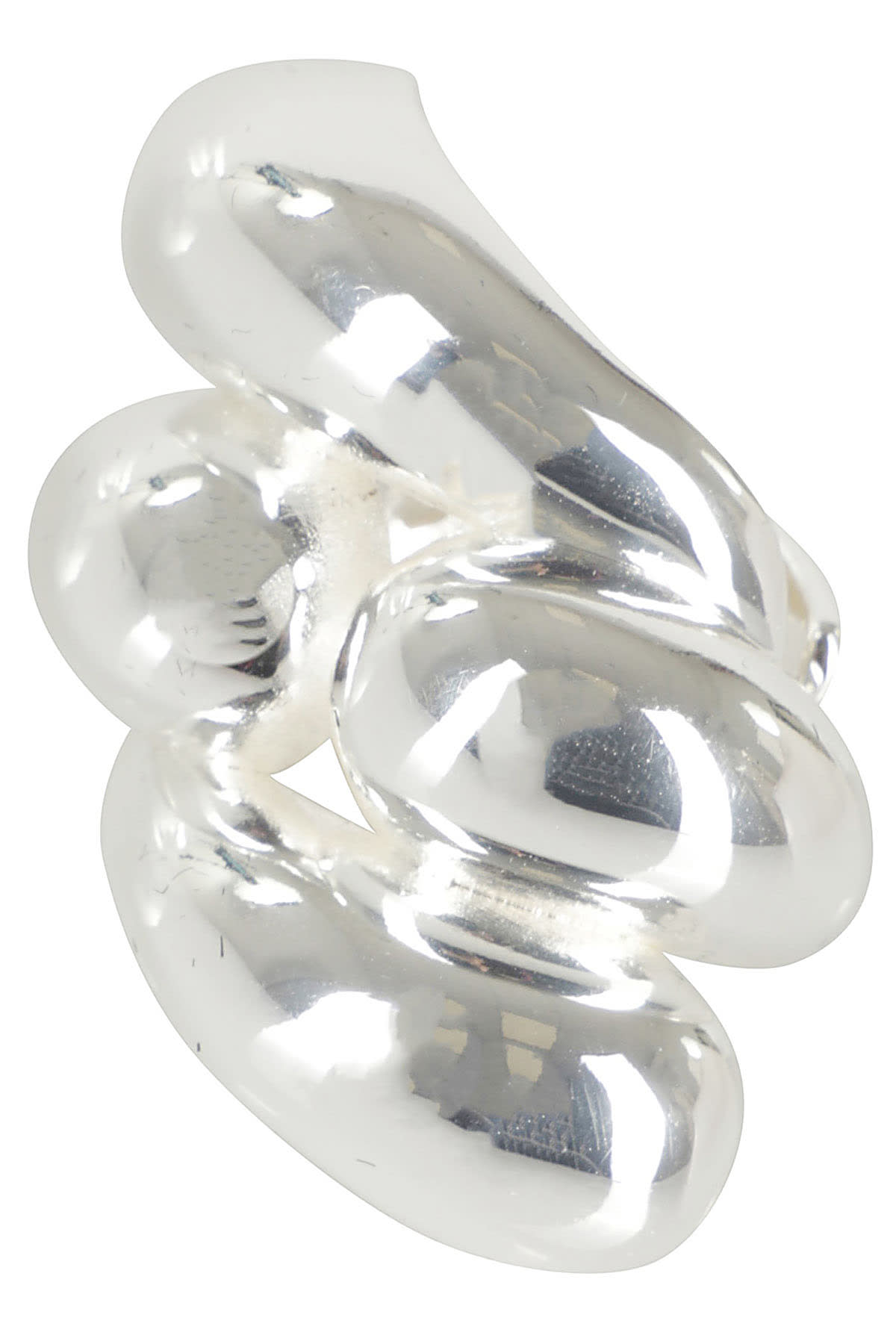 Shop Federica Tosi Ring Isa Big In Silver