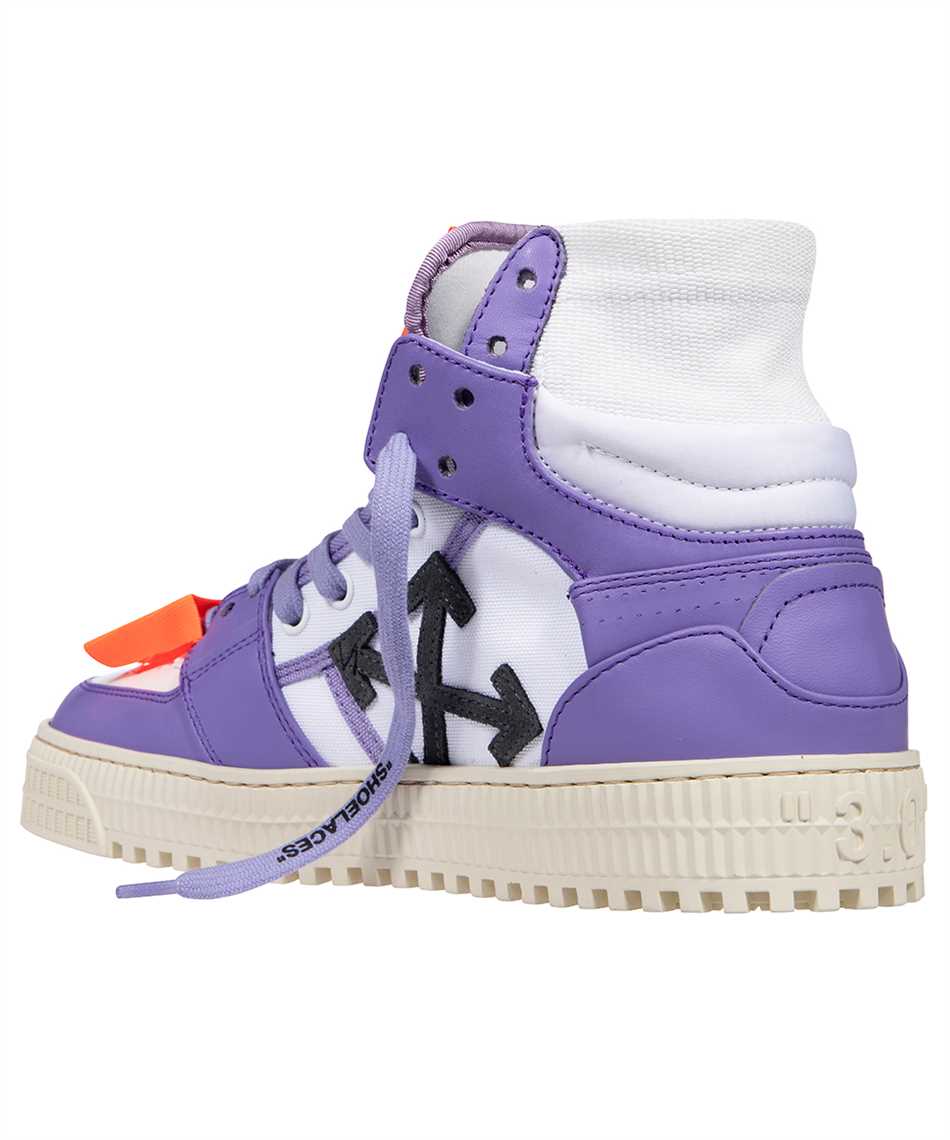 Off-white High-top Sneakers In Purple