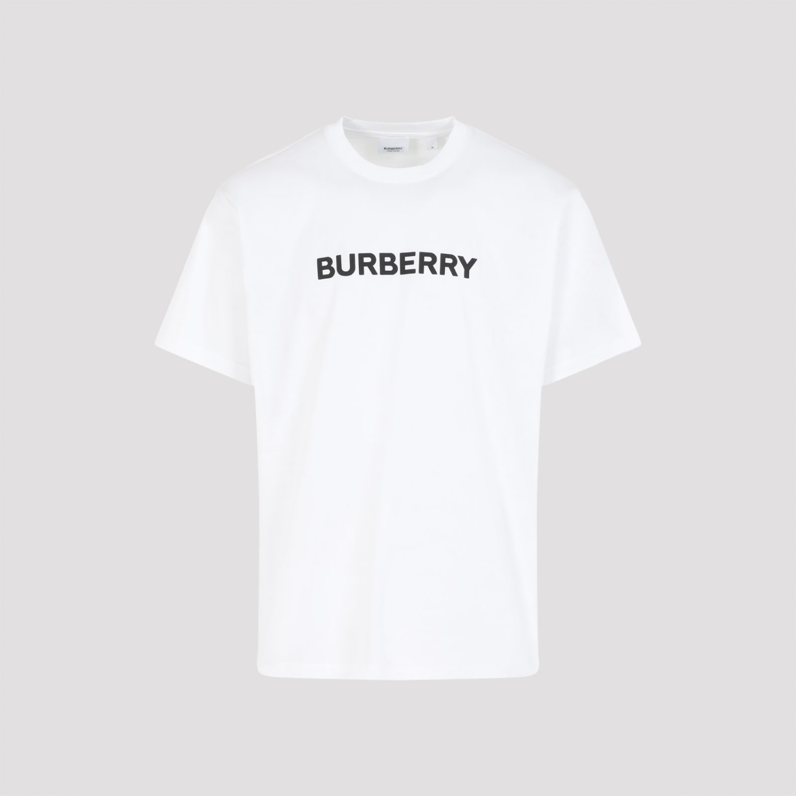 Shop Burberry Harriston T-shirt In White