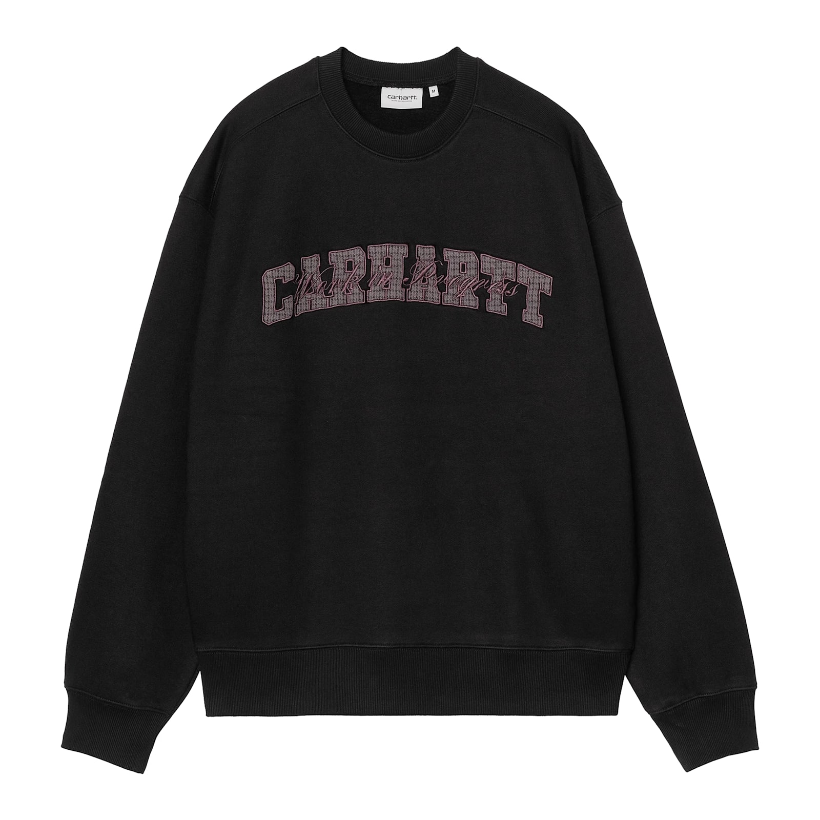 Carhartt Big School Logo Sweatshirt In Black