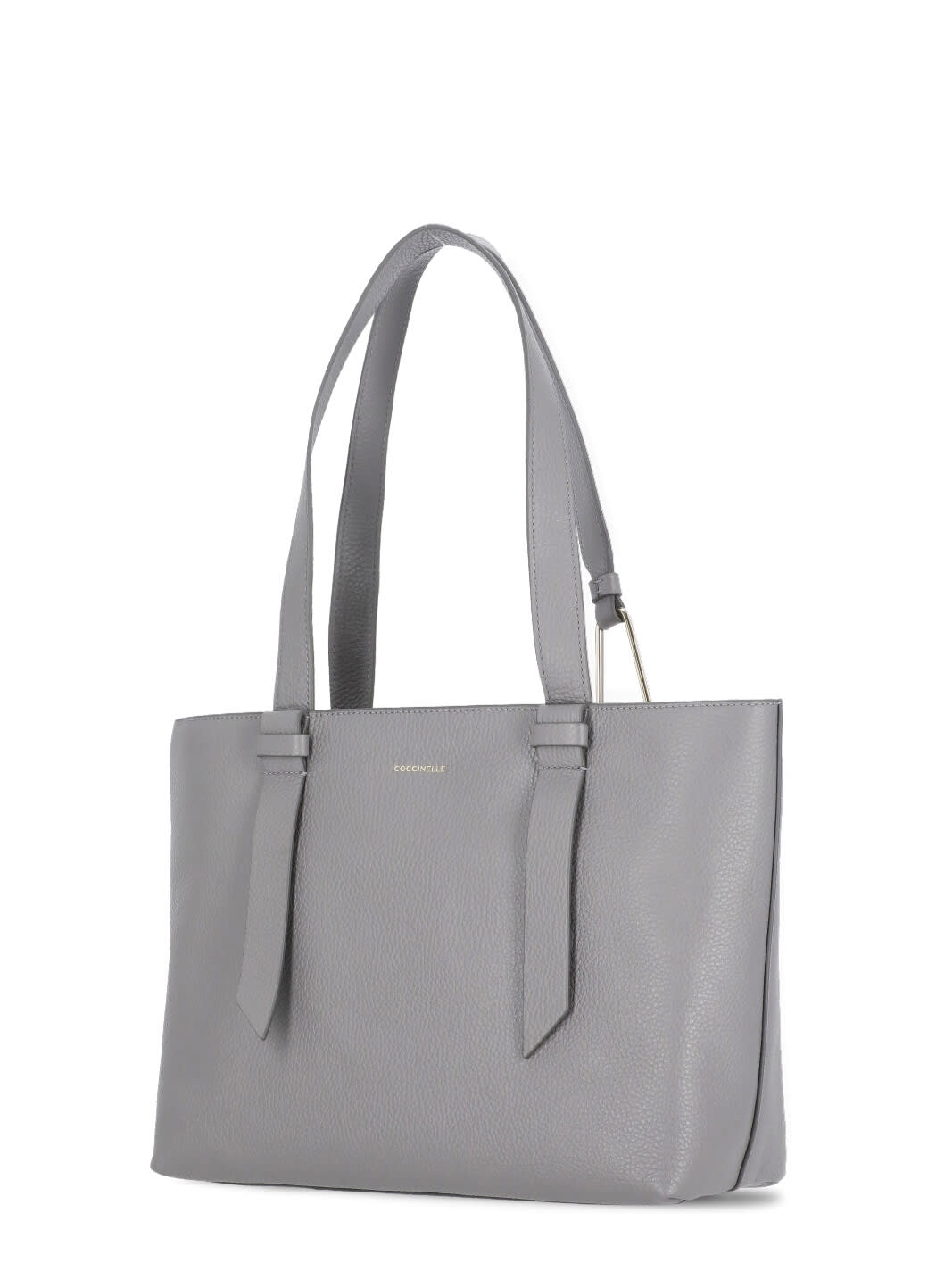 Shop Coccinelle Malory Bag In Grey