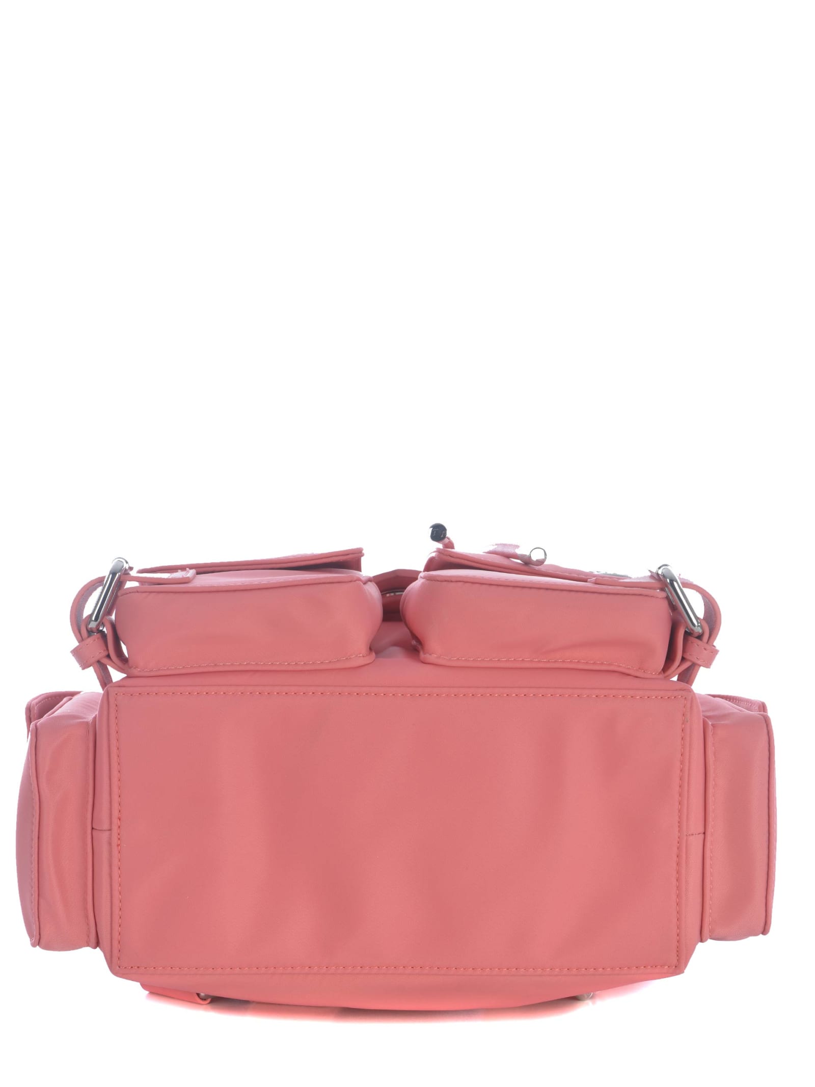 Shop Pinko Backpack  Poketbackpack Made Of Nylon In Rosa