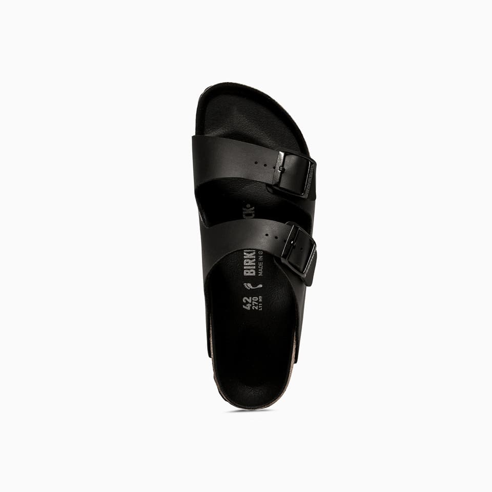 Shop Birkenstock Arizona Sandals 1019069  In Black