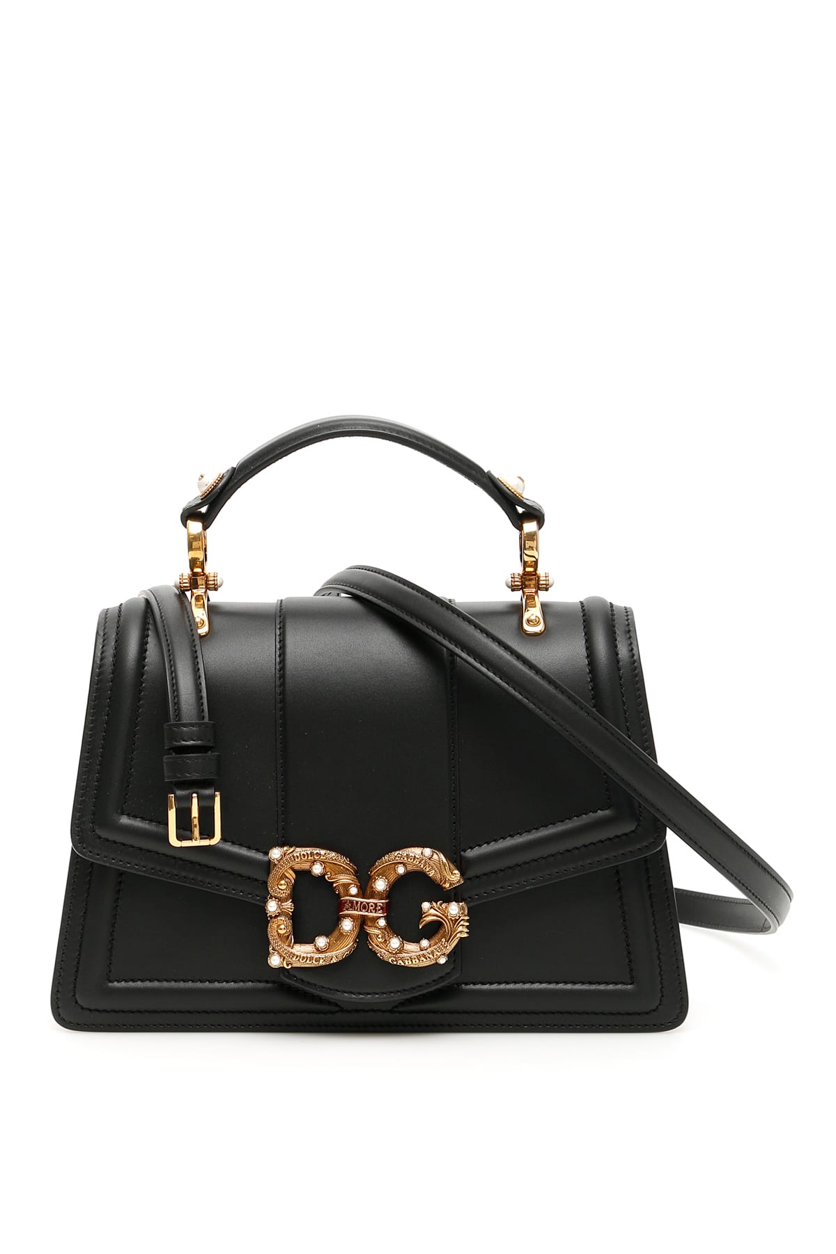 Dolce & Gabbana Dolce & Gabbana Dg Amore Bag - NERO RUBINO (Black ...