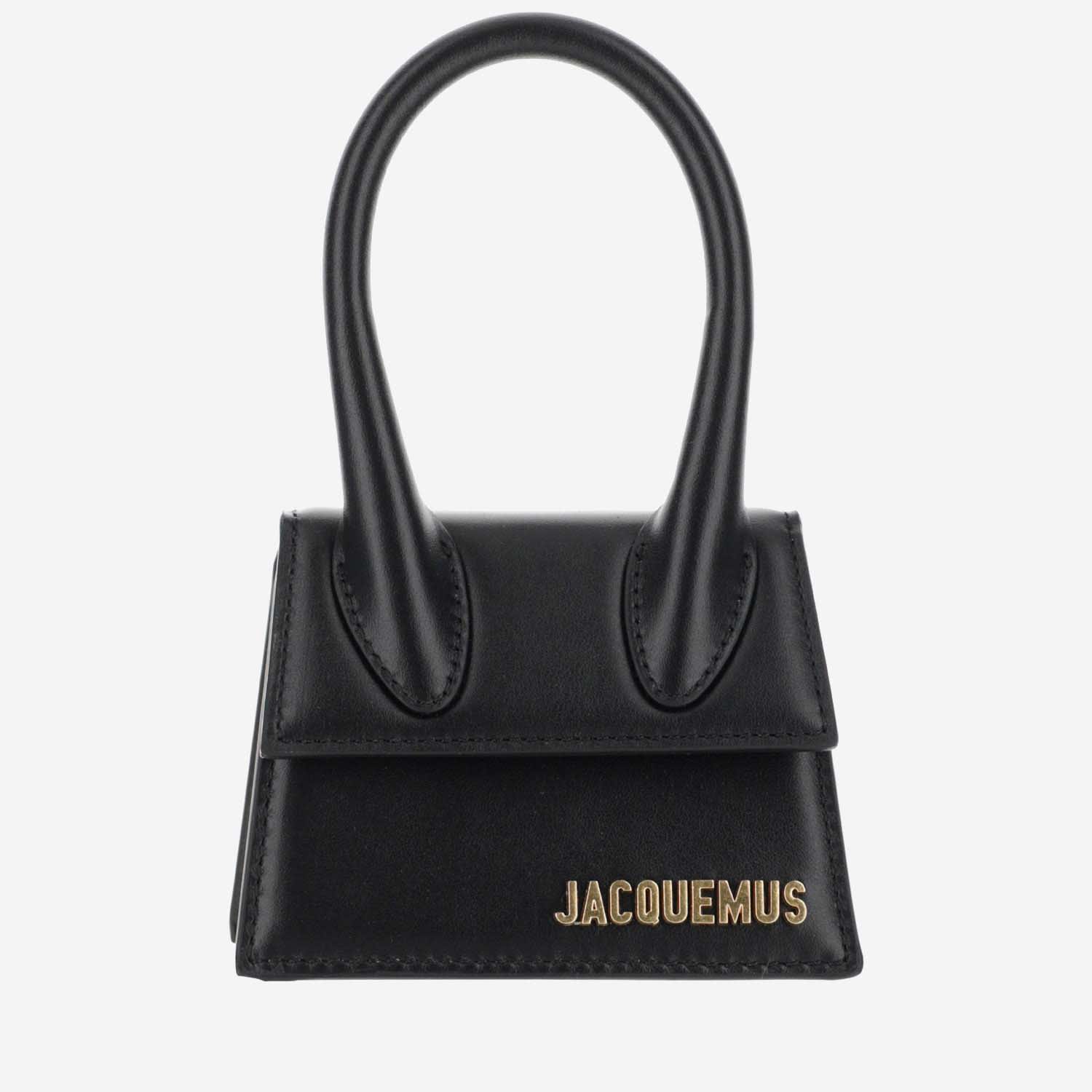 Shop Jacquemus Le Chiquito Bag In Black