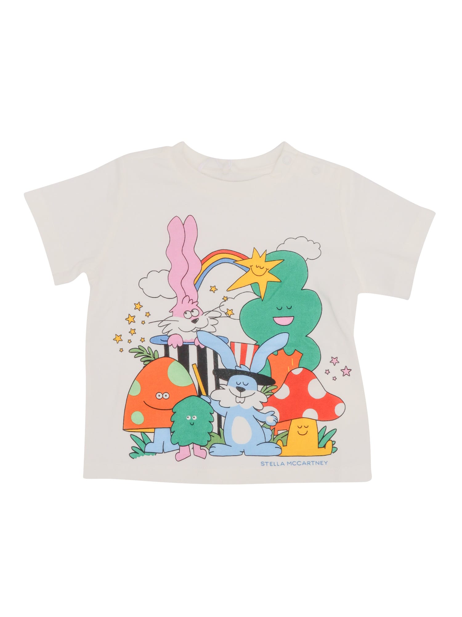 Stella Mccartney Kids' T-shirt/top In Neutral