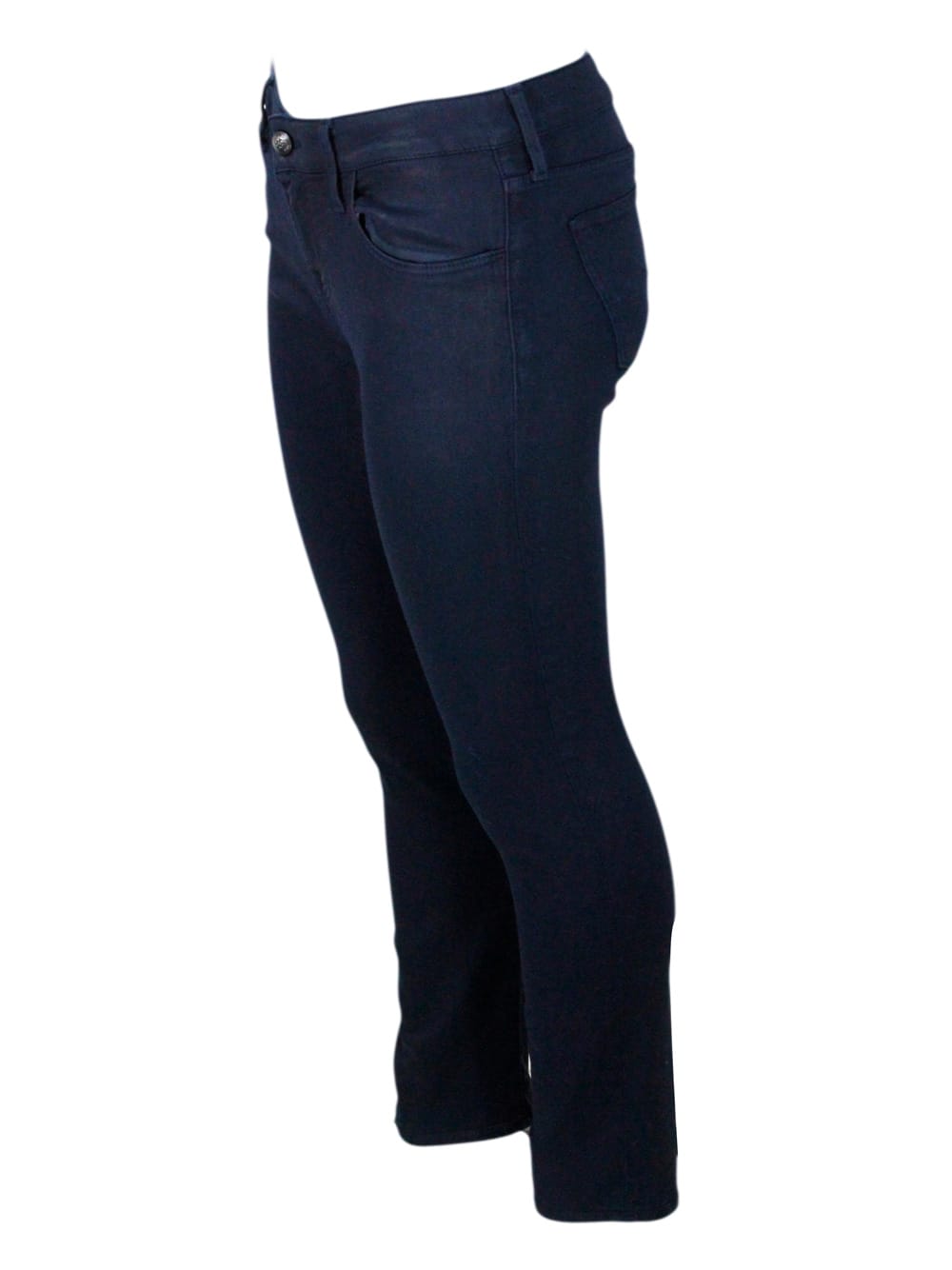 Shop Jacob Cohen Pants In Blue