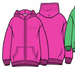Msgm Kids' Fuchsia Sweatshirt For Girl With Logo