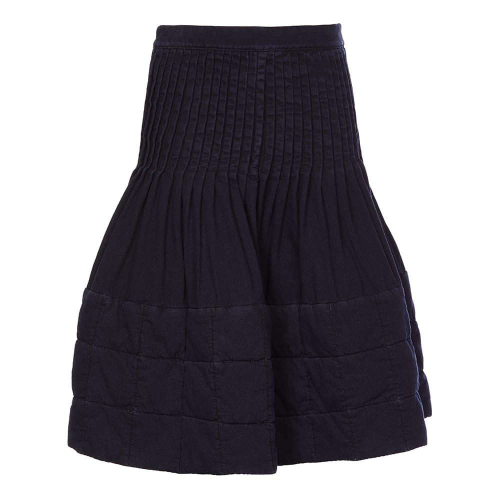 Lemaire Wadded Pleated Skirt