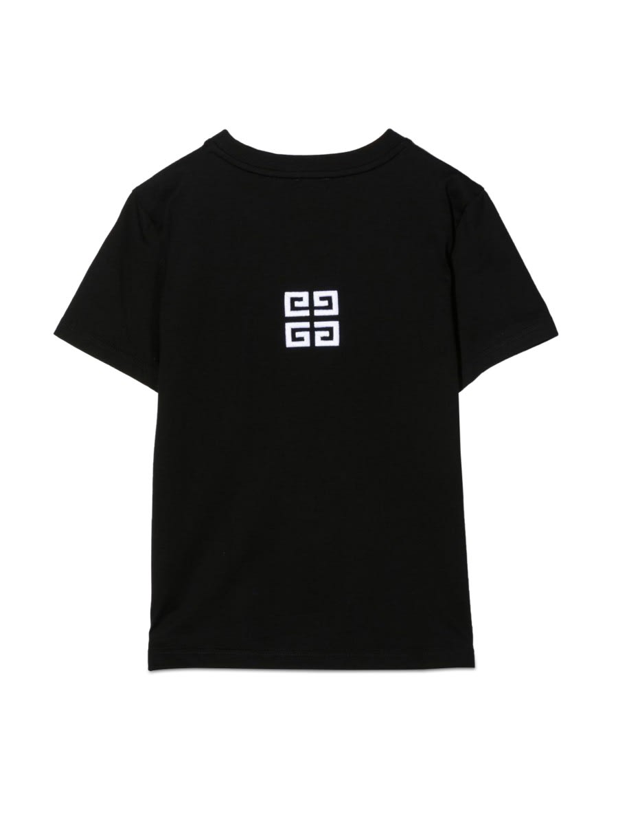 Givenchy Logo-print Short-sleeve T-shirt In Black