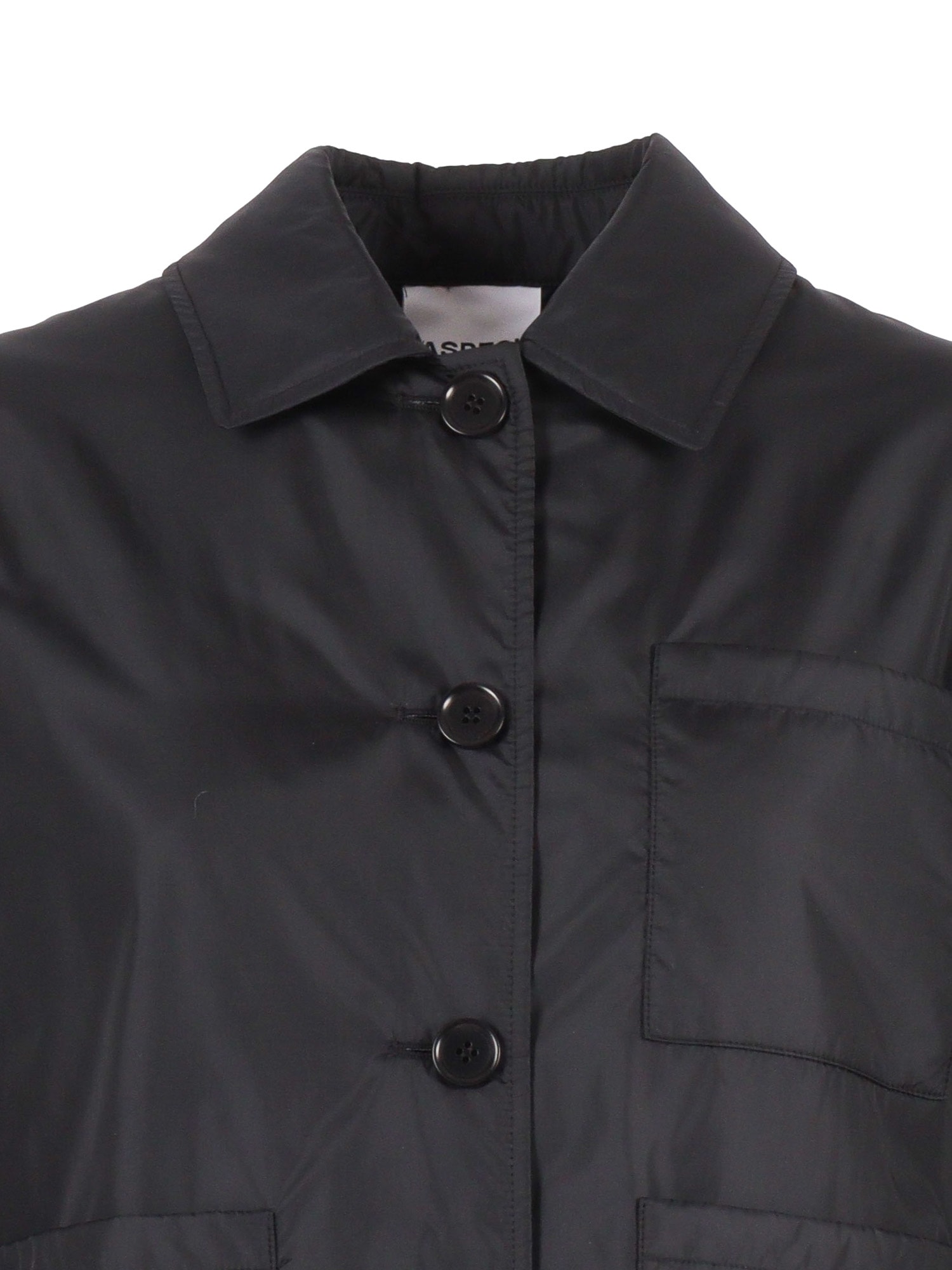 Aspesi Lightweight Minimalistic Jacket In Blue