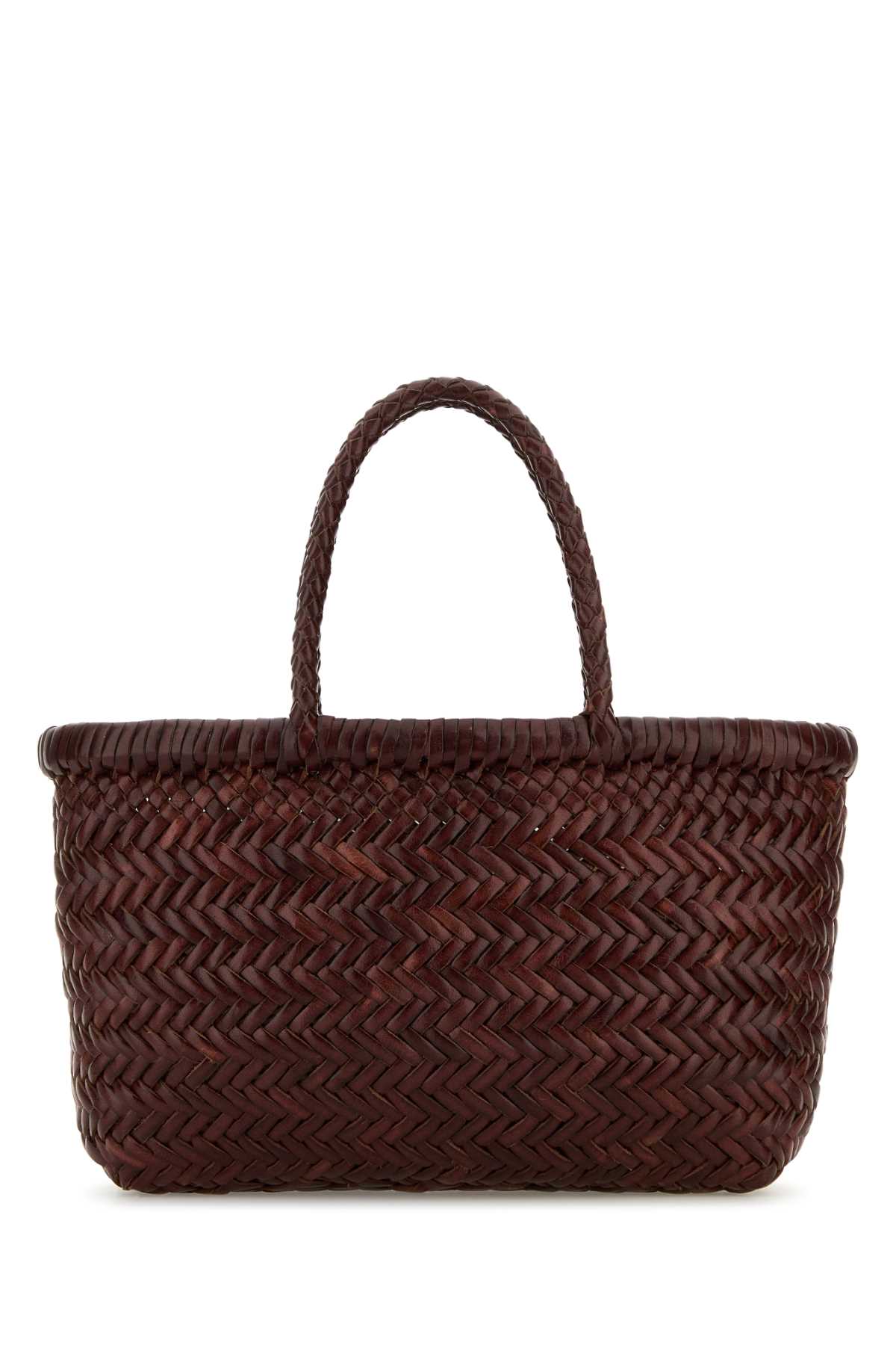 Brown Leather Mini Gora Handbag