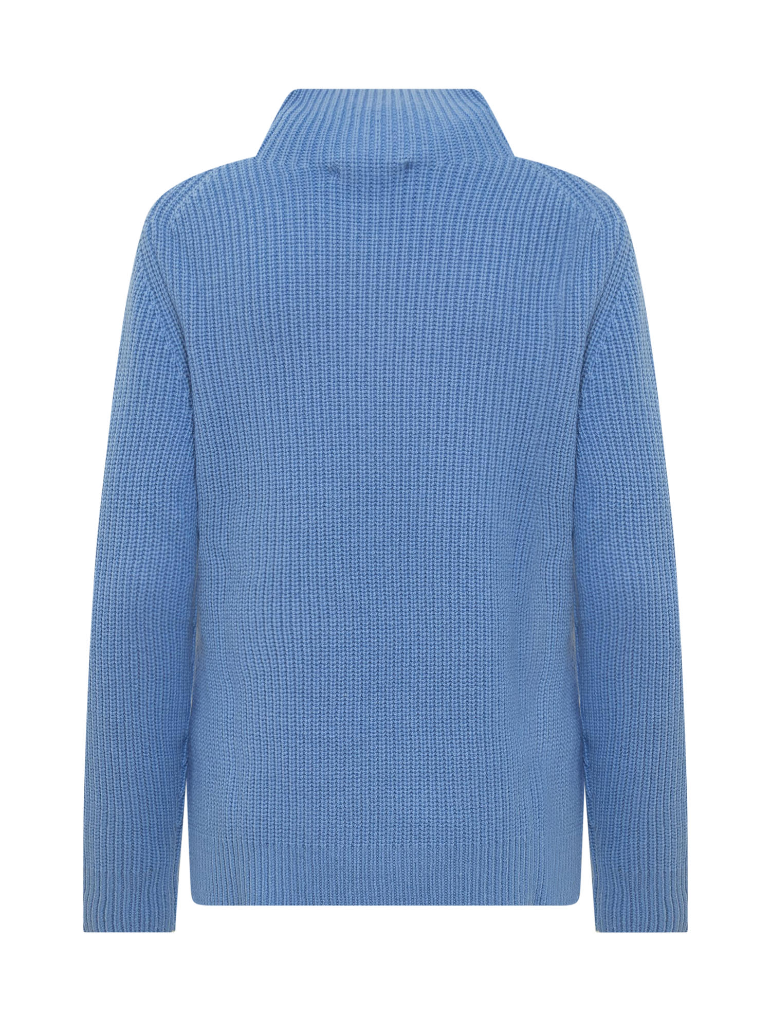 Shop Michael Michael Kors Single Color Sweater In Crew Blue