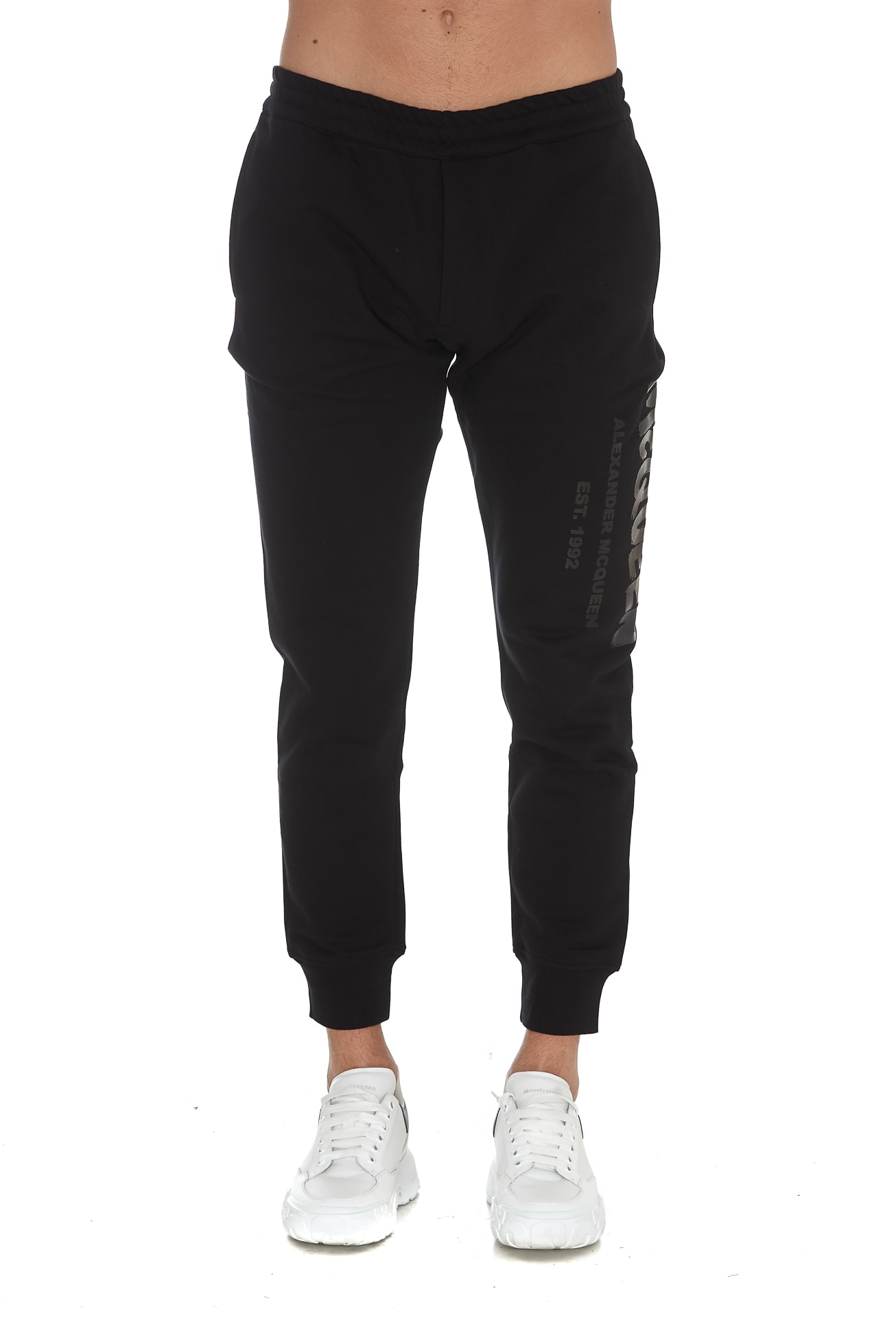 Alexander McQueen Graffiti Logo Pants