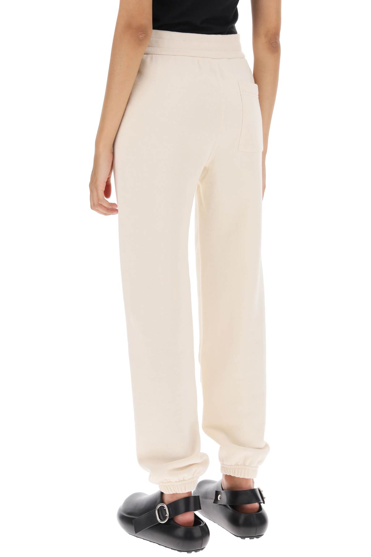 Jil Sander Ivory Cotton Pants