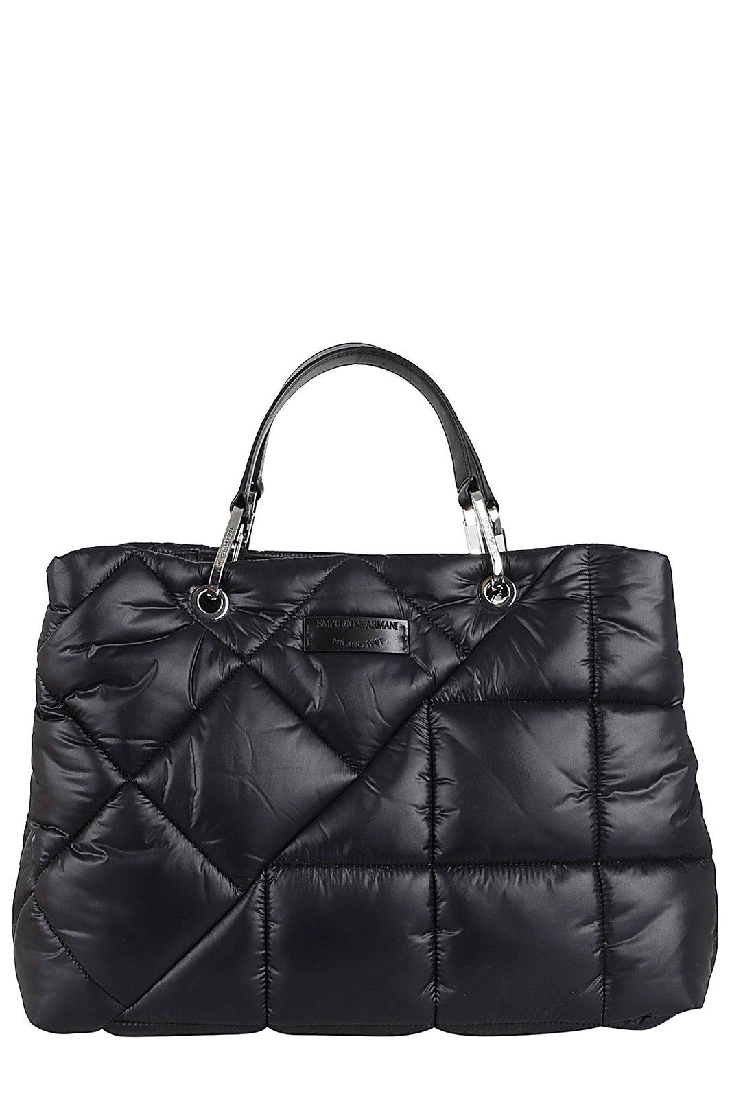 Medium Myea Quilted Tote Bag