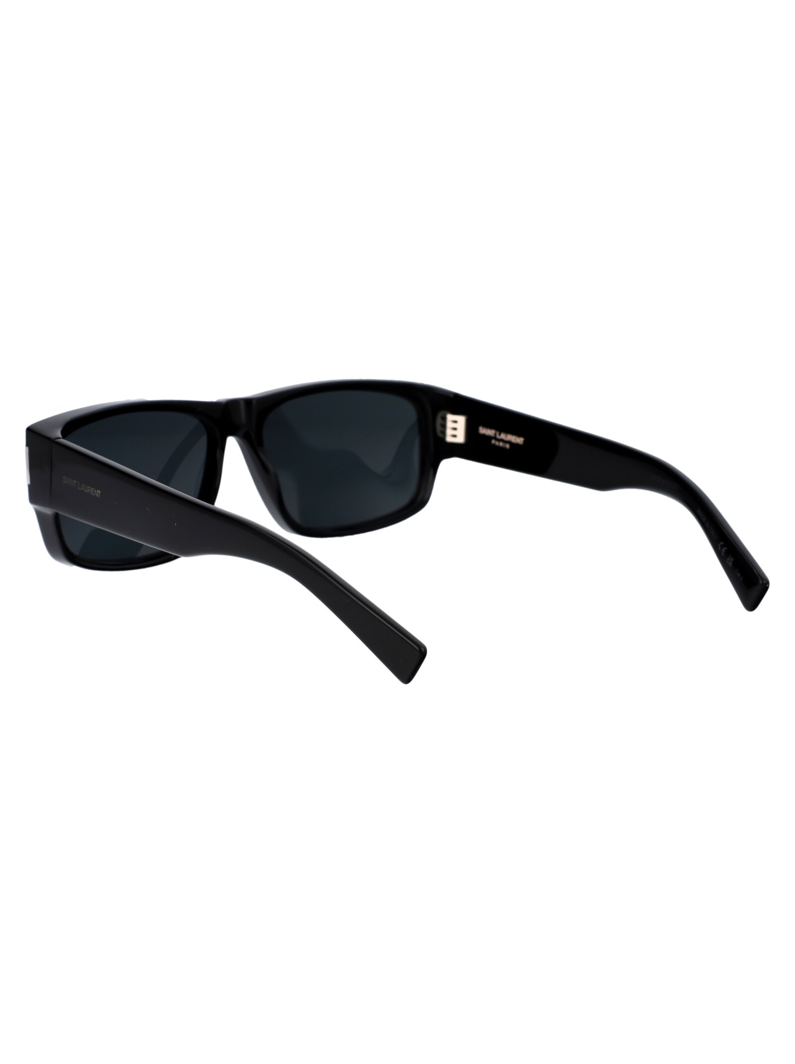 Saint Laurent Sl 689 Sunglasses In Black-black-black