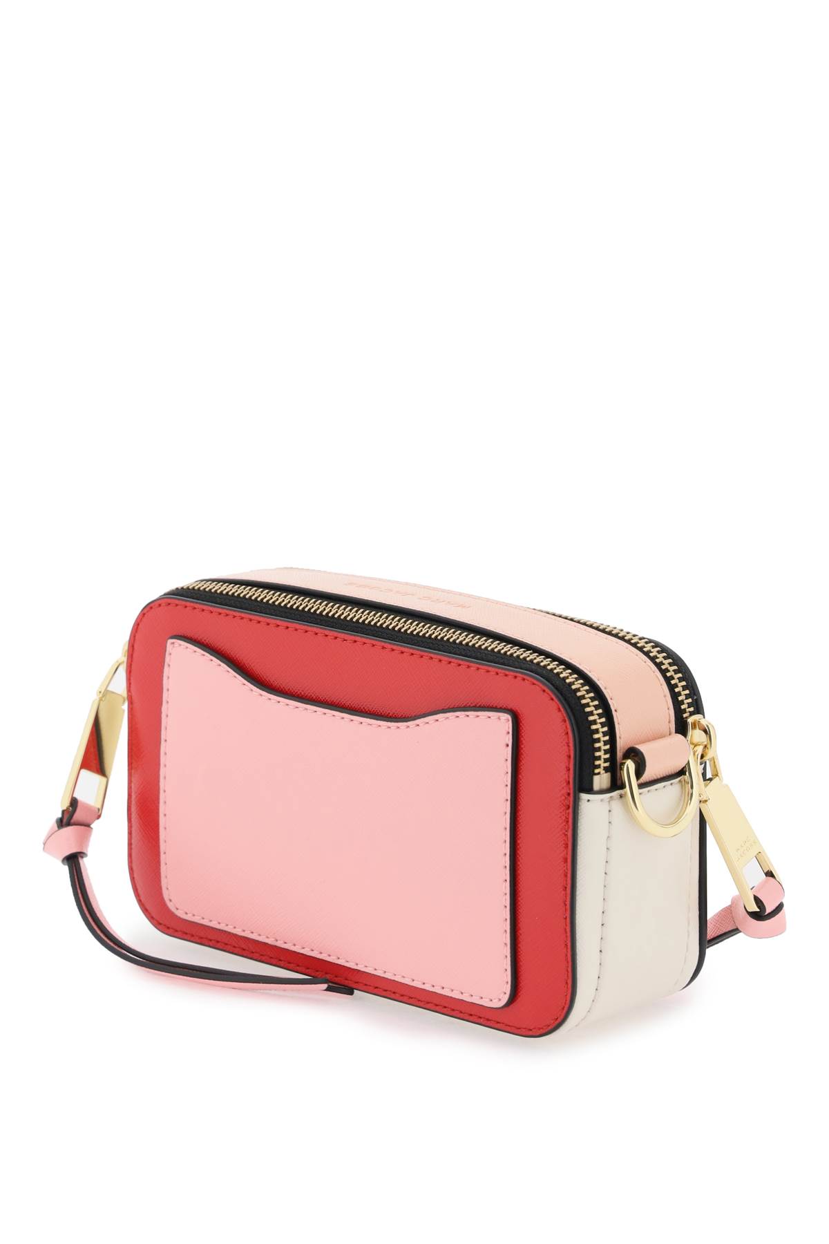 Shop Marc Jacobs The Colorblock Snapshot Camera Bag In True Red Multi