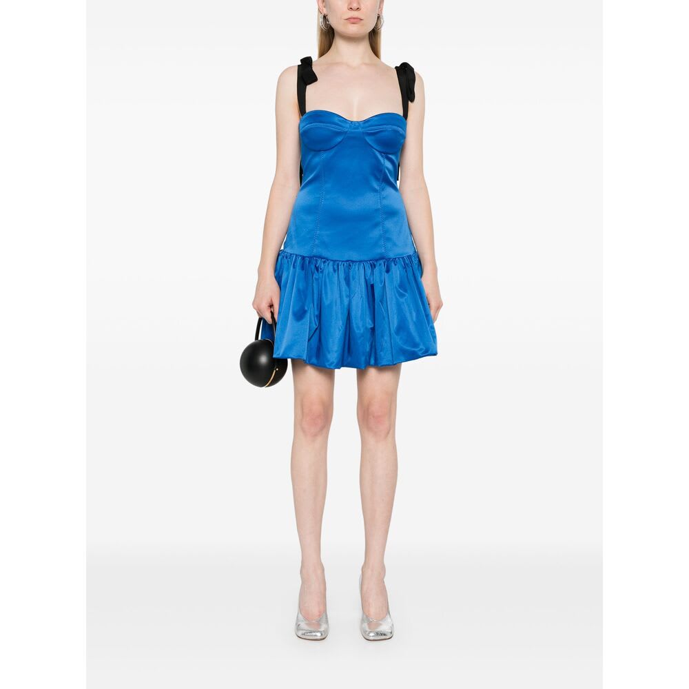 Anna October Patrice Dress In Blue